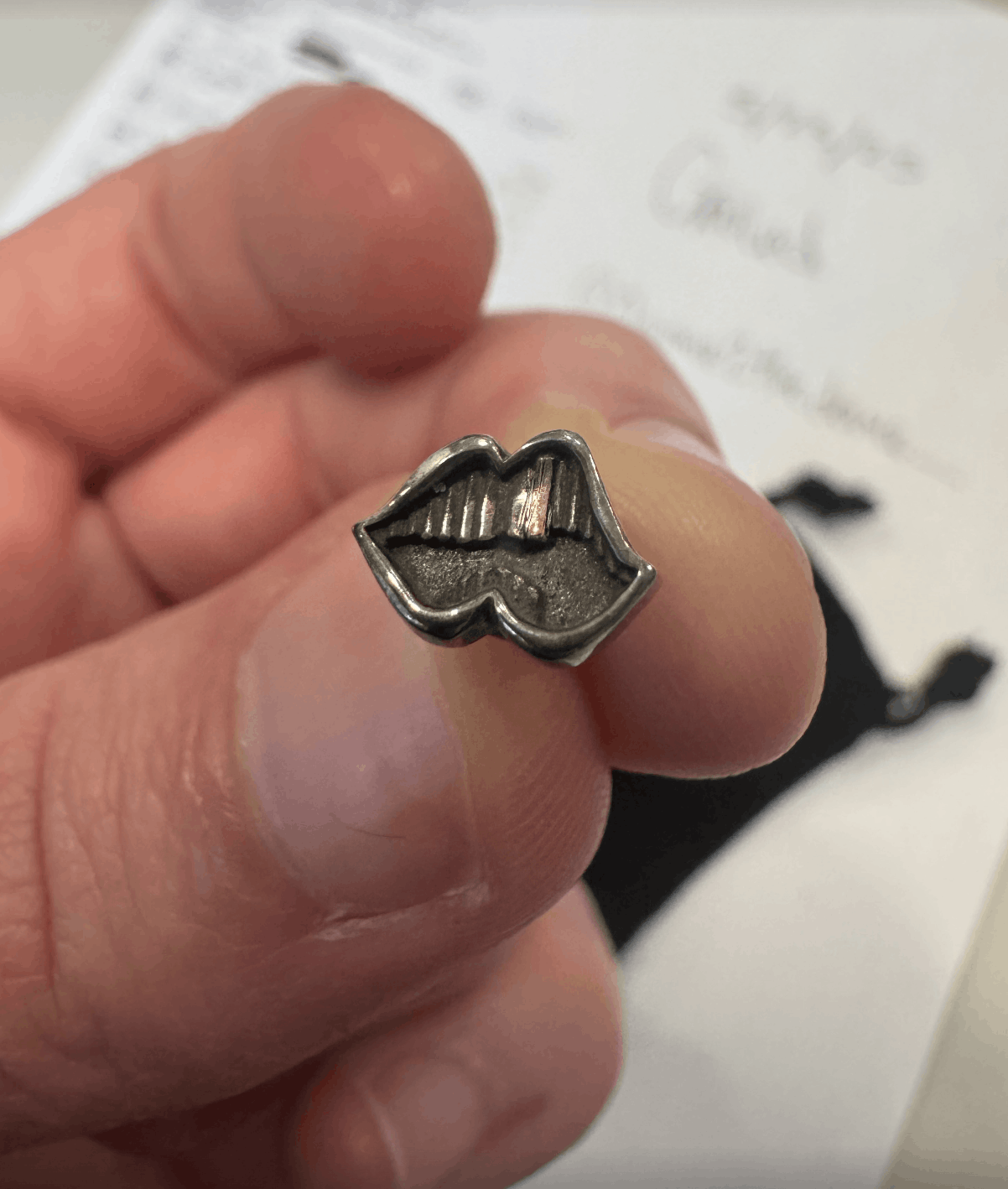 Chrome Hearts × Matty Boy Chrome Hearts Matty Boy .925 Sterling Silver Chomper Earring Size ONE SIZE - 6 Thumbnail