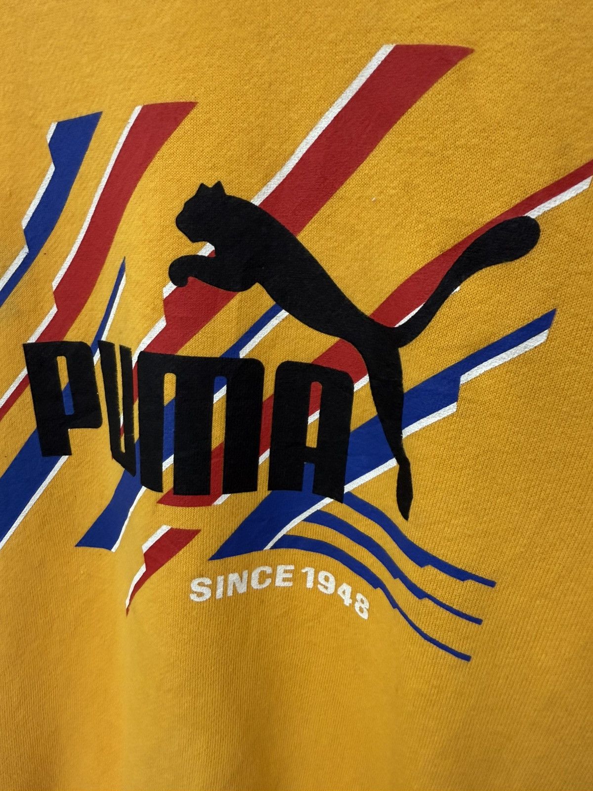 Puma 🔥 Vintage 90's Puma sportwear big logo Sweatshirt Size US XS / EU 42 / 0 - 4 Thumbnail