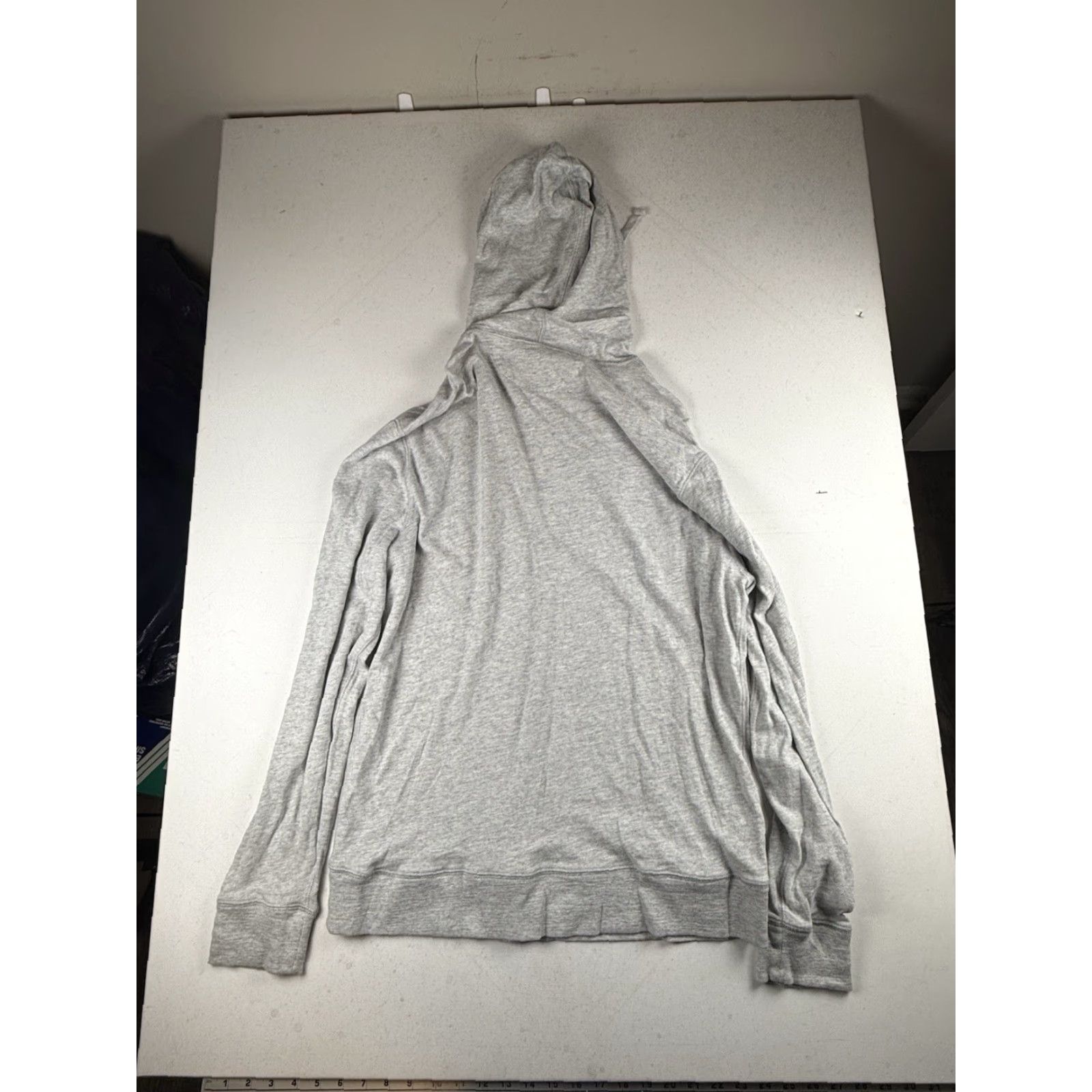 Faherty Faherty Hoodie Pullover Long Sleeve Gray Lightweight Cotton Knit Crew Neck Men L Regular Outdoor Sports All Seasons Fall Spring Winter Size US L / EU 52-54 / 3 - 6 Thumbnail