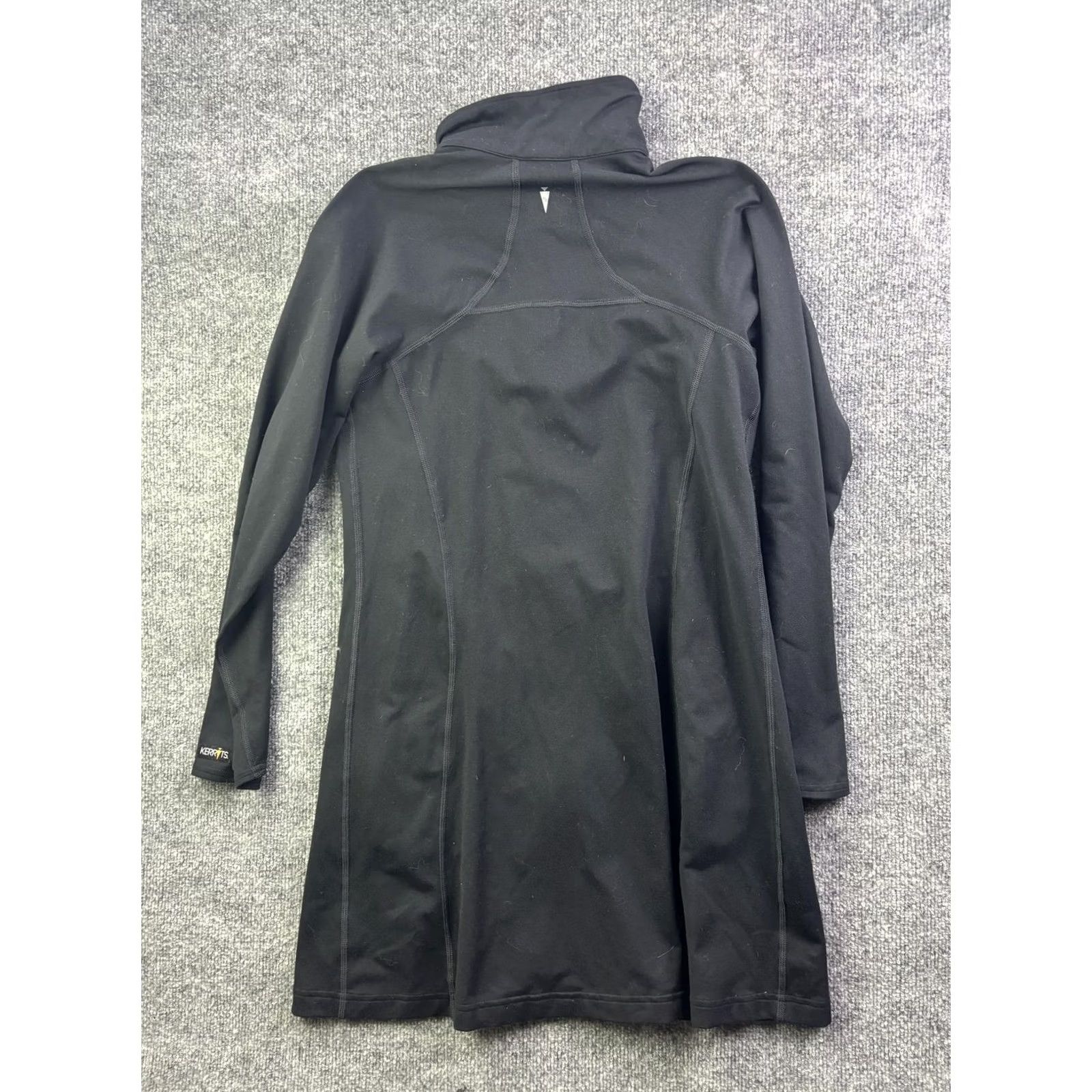 Vintage Kerrits Jacket Womens Medium Black Long Softshell Full Zip Equestrian Riding Size M / US 6-8 / IT 42-44 - 6 Thumbnail
