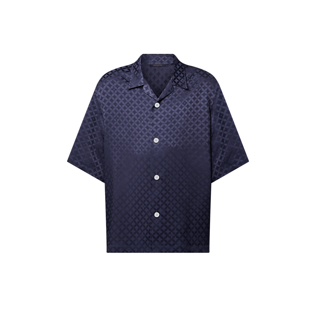 Graphic Jacquard Short-Sleeved Shirt