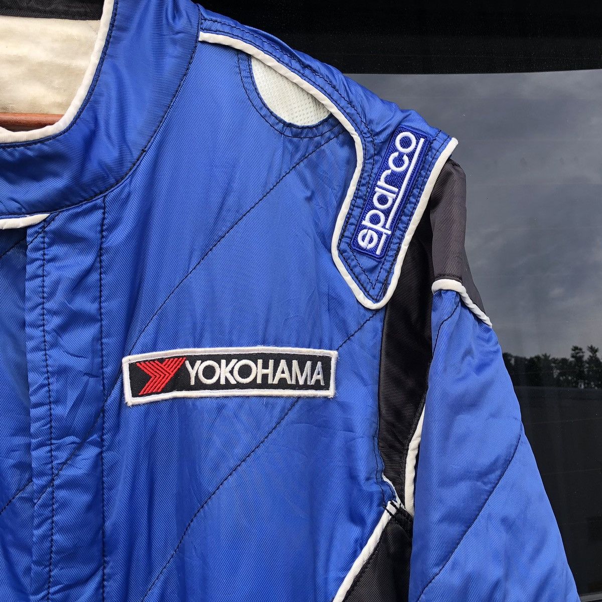 Sports Specialties Nankai Sparco Mod.K26 Yokohama Racing Suit Jacket Size US L / EU 52-54 / 3 - 4 Thumbnail