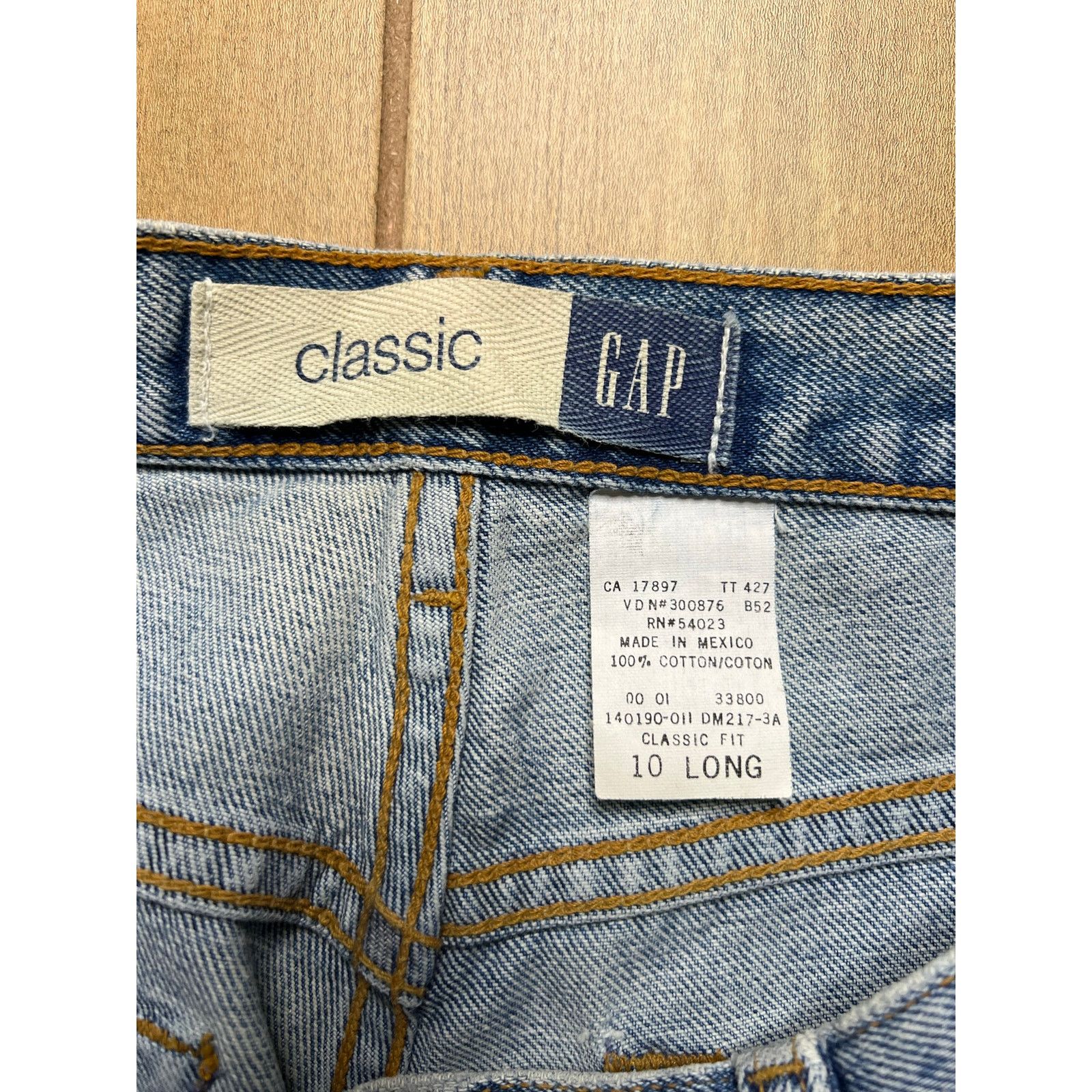 Gap Vintage 90s Medium Wash Gap High Waist Mom Jeans Sz 29x34 Size 29" - 5 Thumbnail