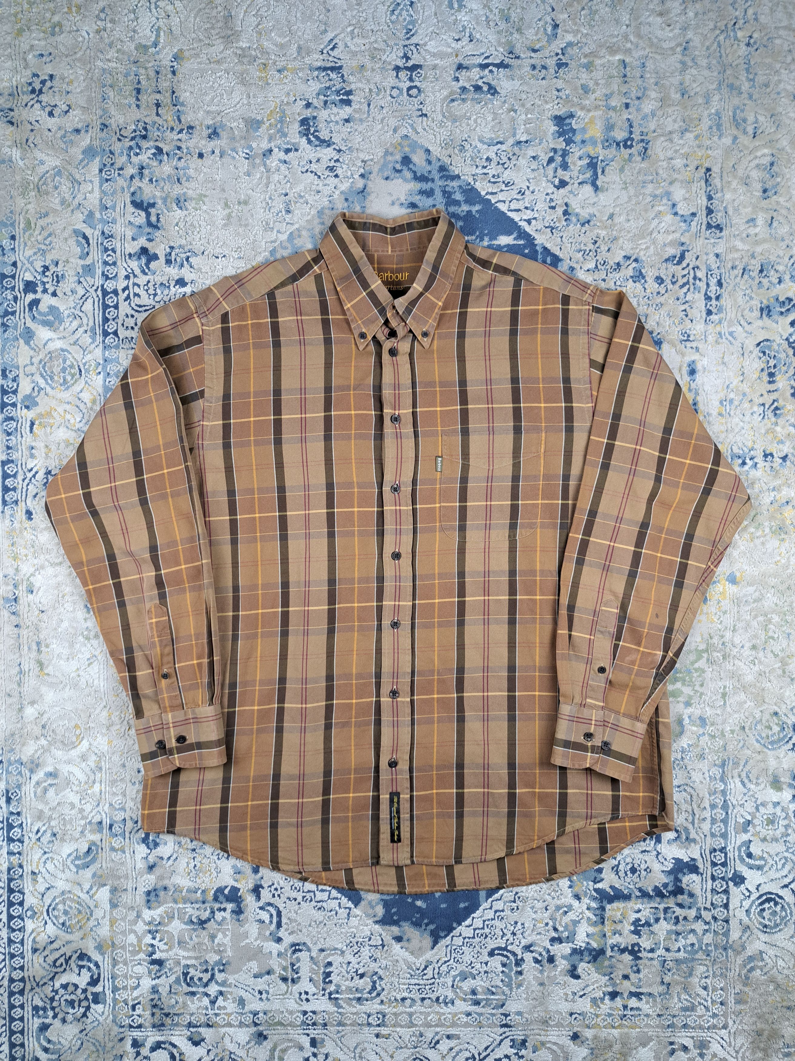 Barbour Barbour Tartan Fullprint Shirt Checked Casual Old Money Size US XL / EU 56 / 4 - 1 Thumbnail
