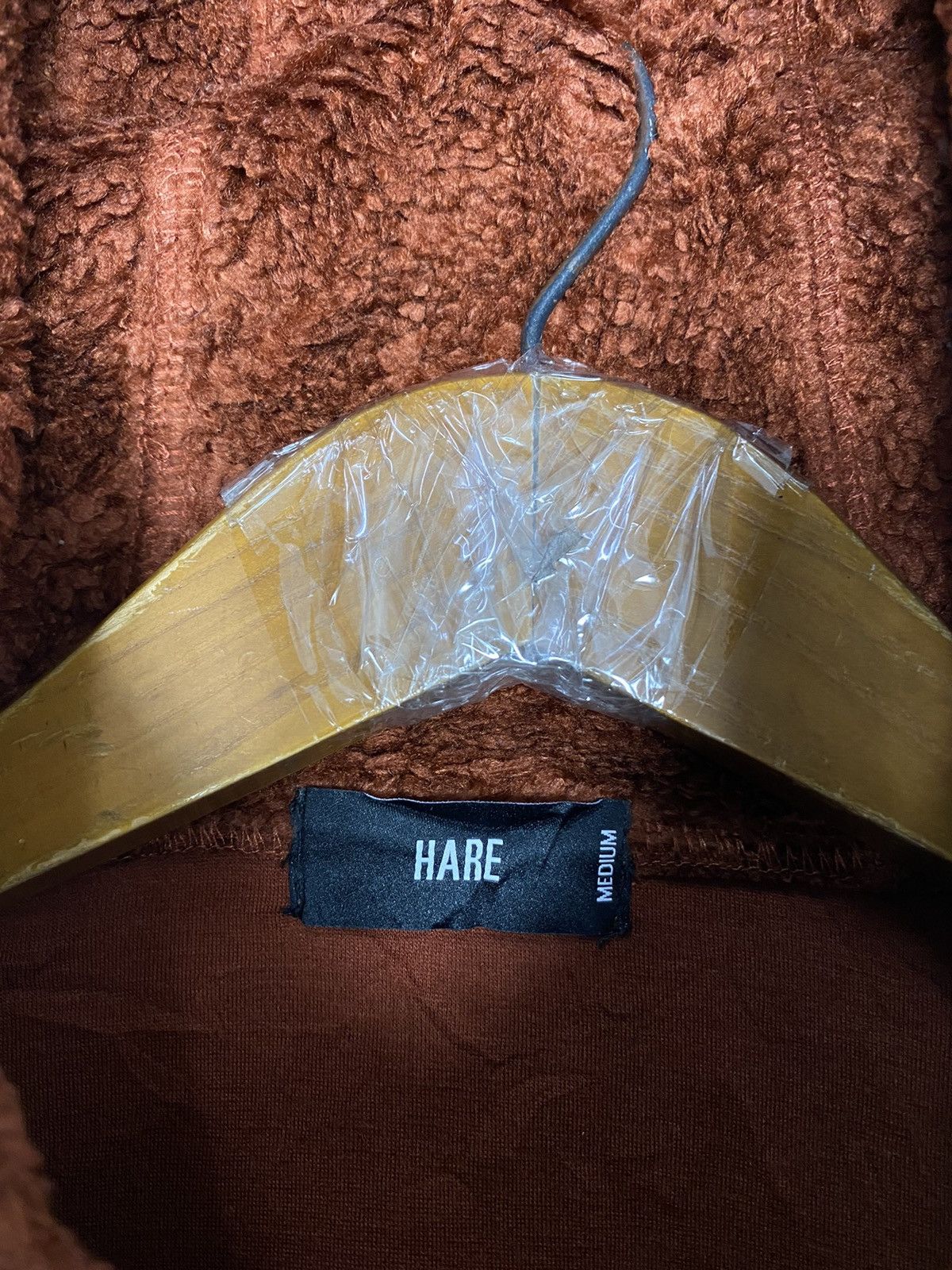 HARE Rare‼️ Hare Sherpa Anorak Hoodie Deep Pile Size US M / EU 48-50 / 2 - 6 Thumbnail