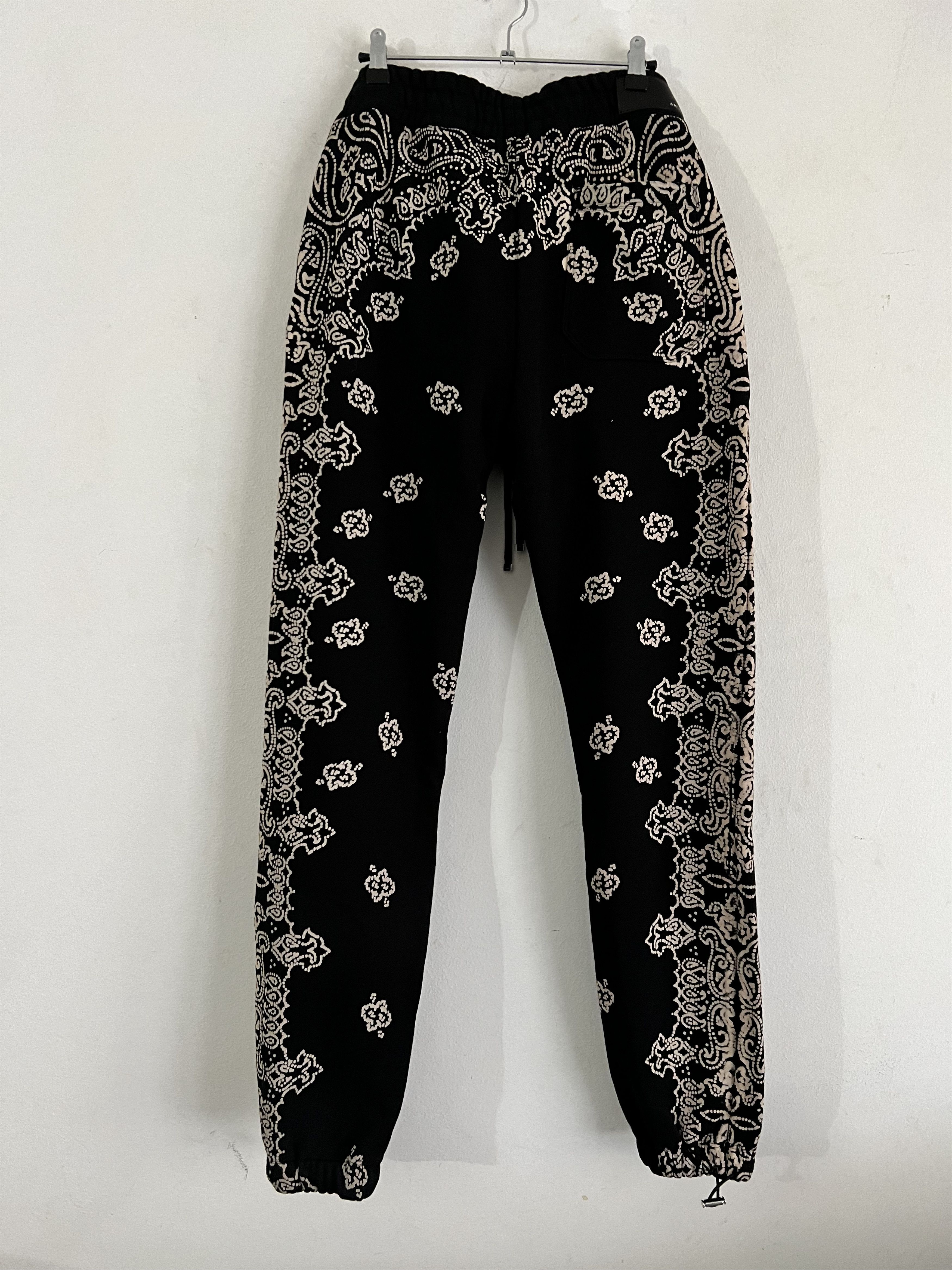 Amiri BNWT Black Bandana Bleach Sweatpants Size US 32 / EU 48 - 3 Thumbnail