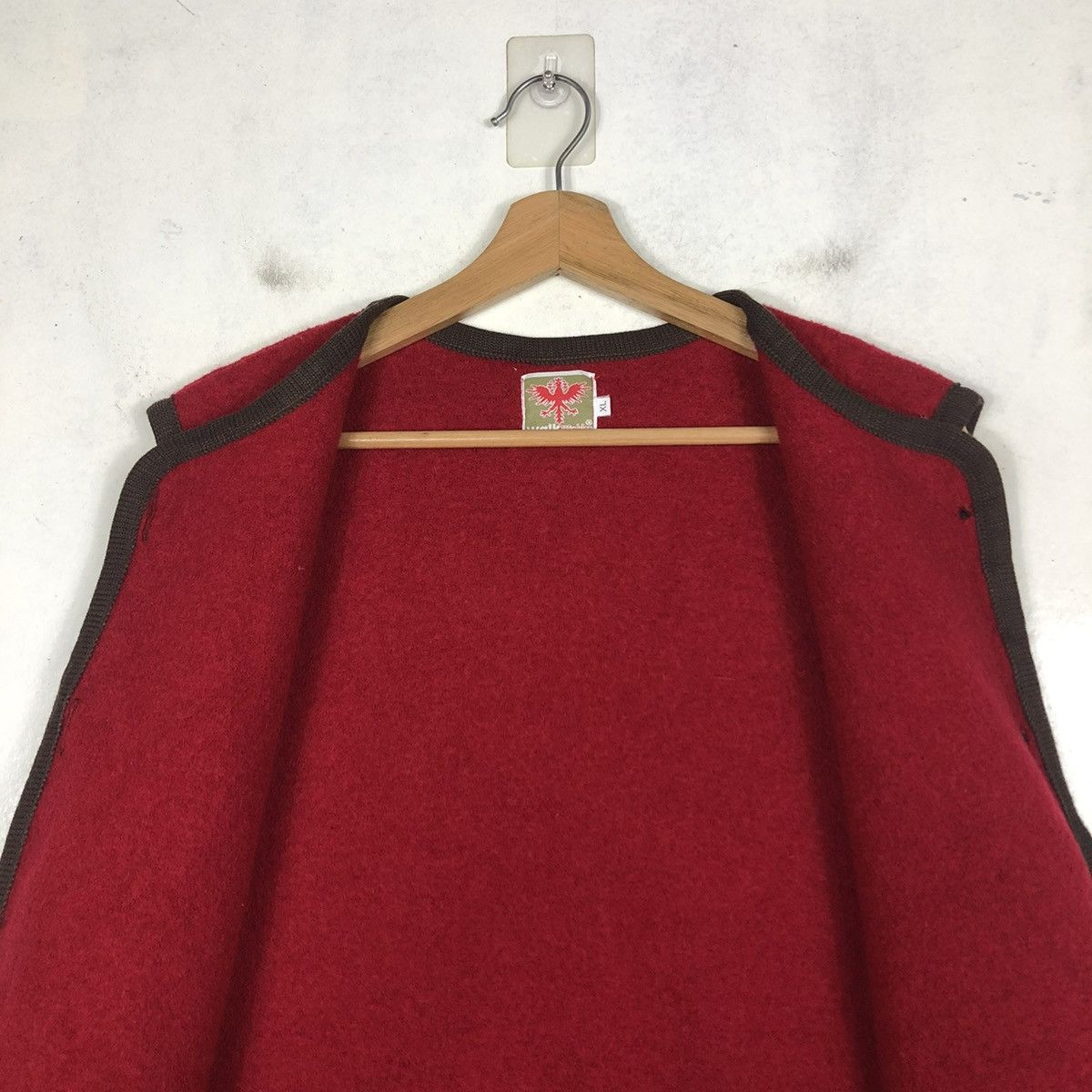 Vintage 📌VINTAGE WOOL VEST JACKET WALK WINKLER ITALY Size US XL / EU 56 / 4 - 15 Thumbnail