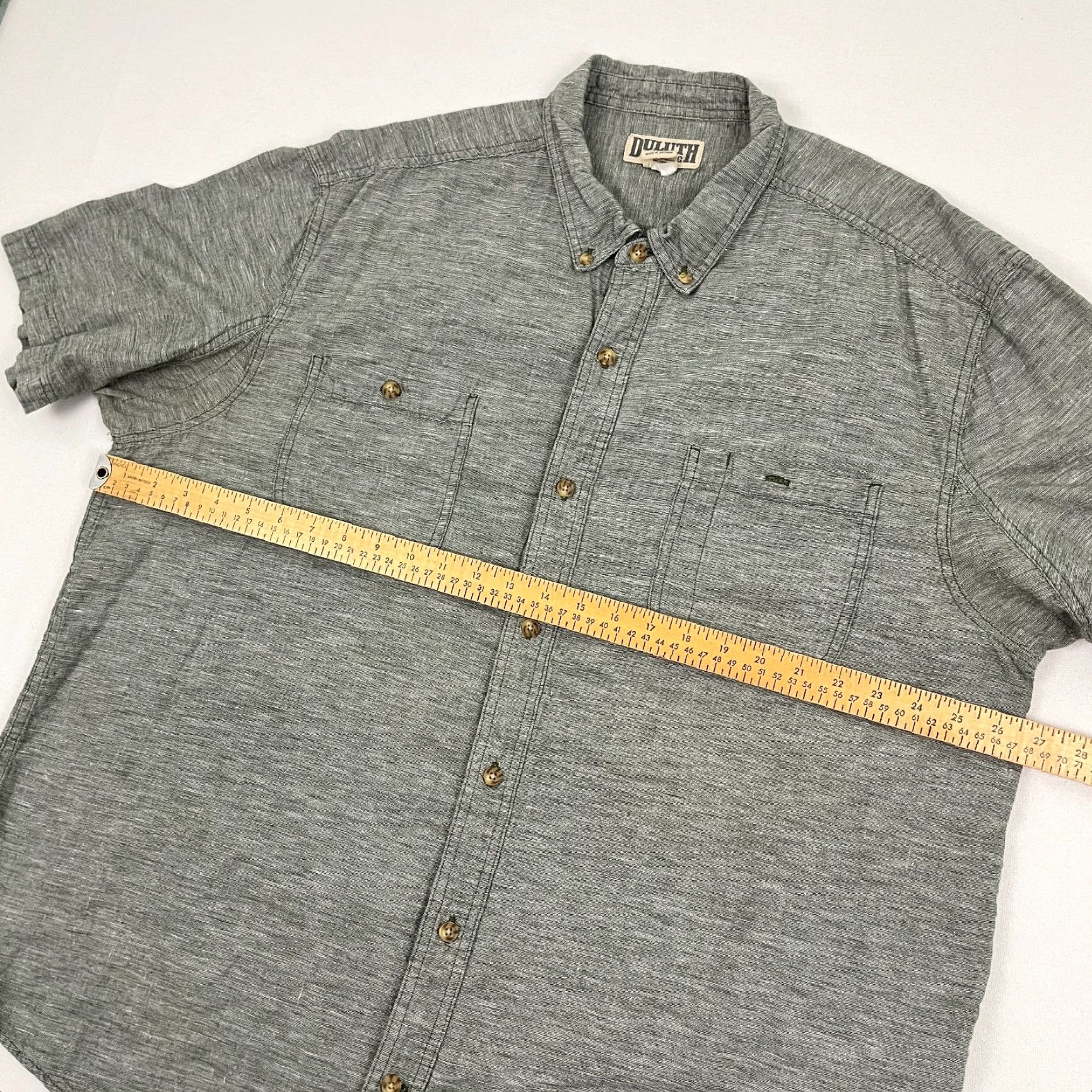 CO Duluth Trading Co Shirt Mens 2XL Green Hemp Organic Cotton Button-Down Workwear Shirt Mens 2XL Green Hemp Organic Cotton Button-Down Workwear Size US XXL / EU 58 / 5 - 4 Thumbnail