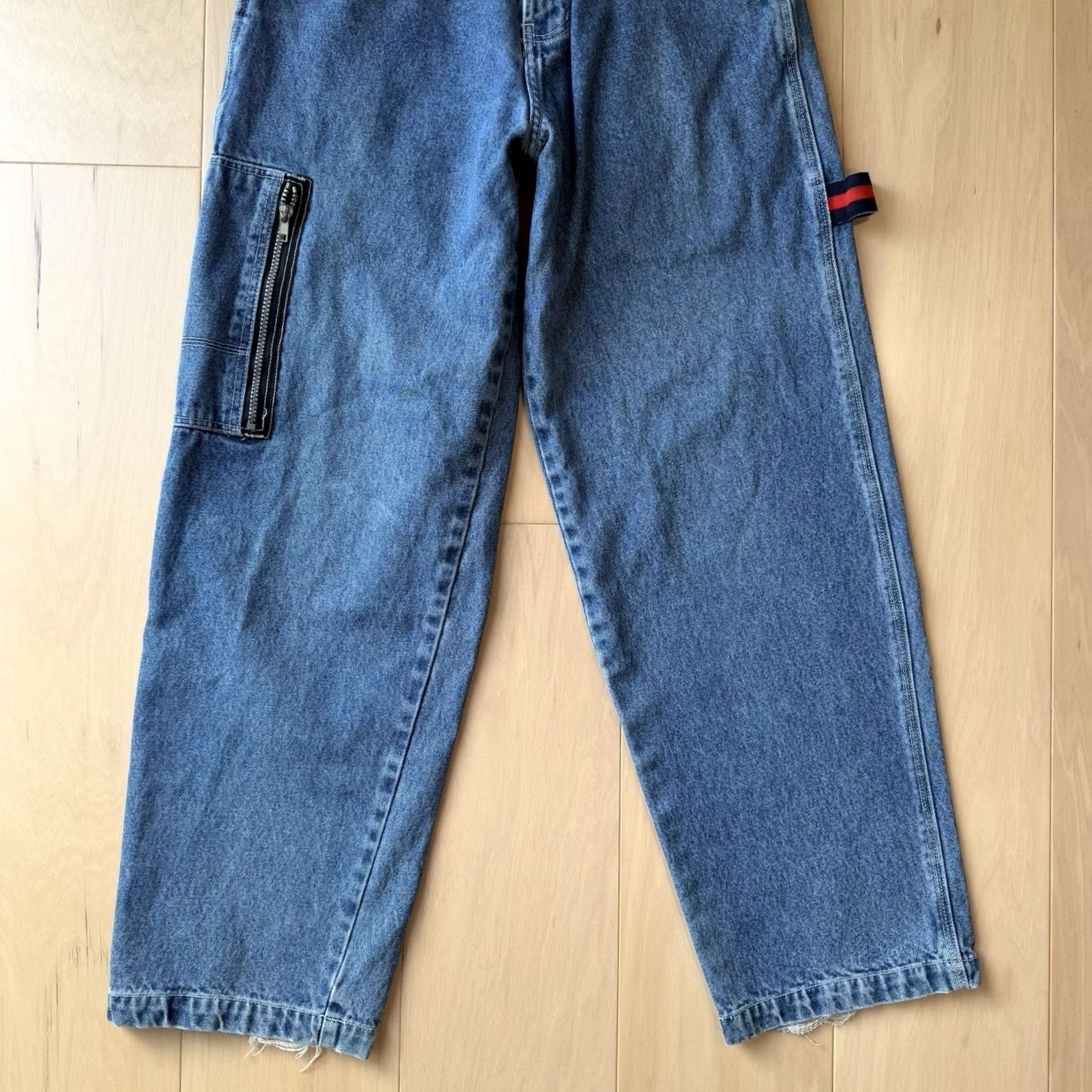 Vintage VINTAGE Canyon River Blues Jeans 29 Blue 90s Baggy Denim Streetwear Skater NYC Mens Jeans Size US 29 - 4 Thumbnail