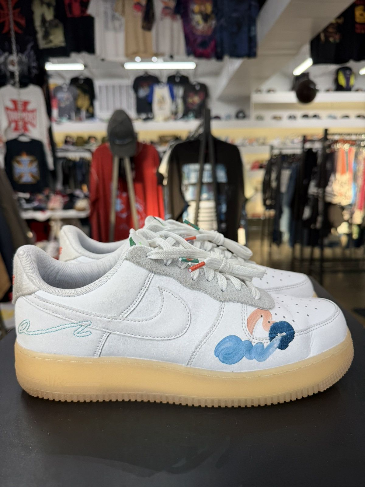 Nike Nike Air Force 1 Low Mayumi Yamase White Size 9 (2021) Size US 9 / EU 42 - 6 Thumbnail
