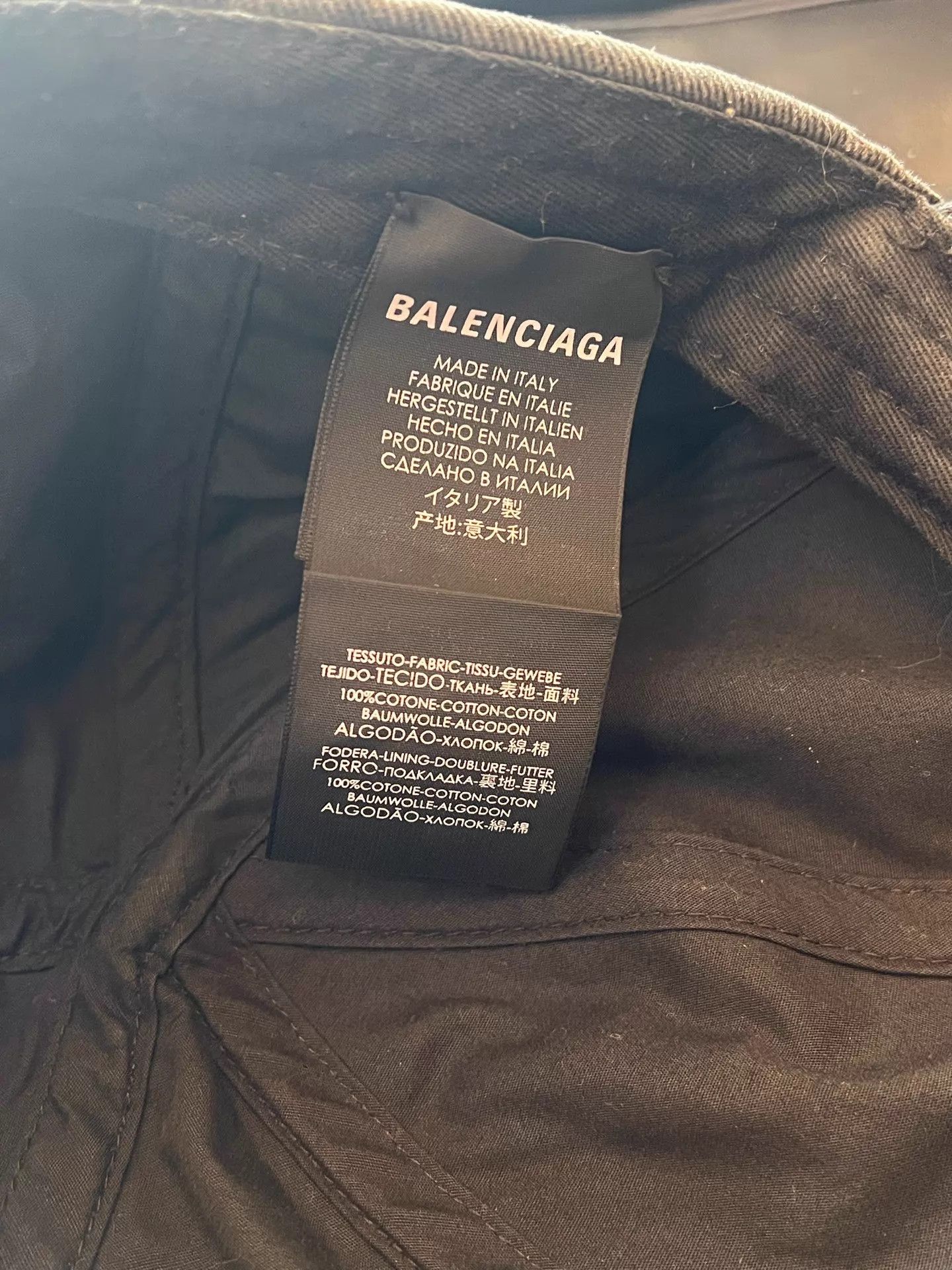 Balenciaga Balenciaga Logo Embroidered Unisex Baseball Cap L (Near New) Size ONE SIZE - 4 Thumbnail