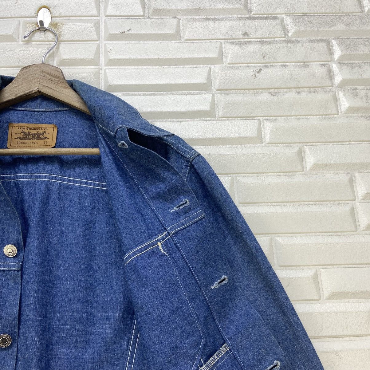 Levi's Vintage Levi’s Denim Trucker Jacket Size US S / EU 44-46 / 1 - 20 Thumbnail