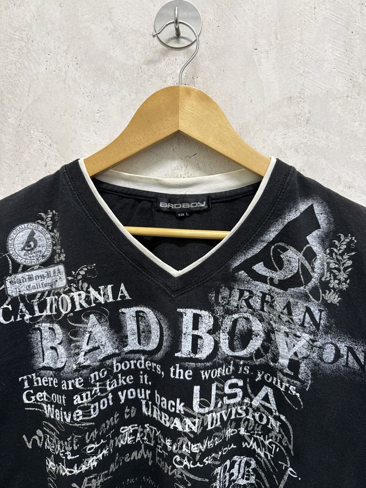 14th Addiction × If Six Was Nine 2000s Poems Double Layer Gothic Grunge y2k T Shirt Size US L / EU 52-54 / 3 - 3 Thumbnail