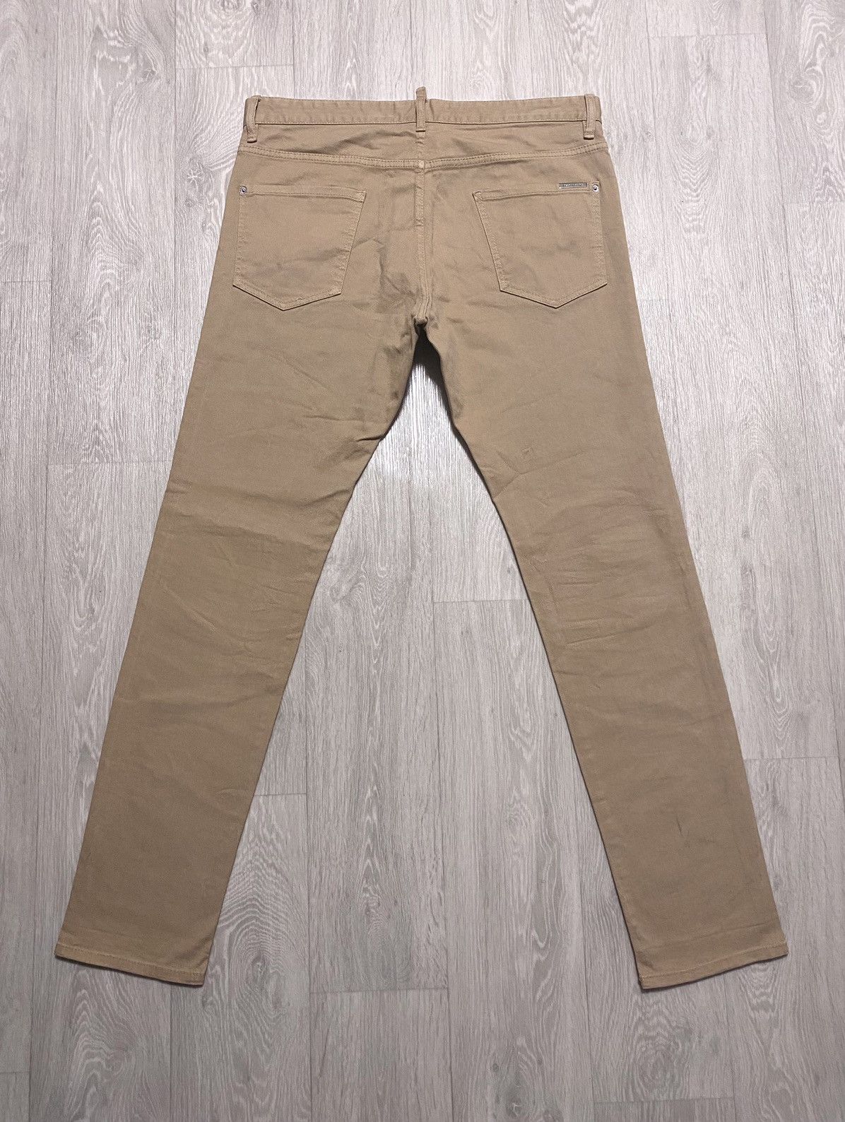 Dsquared2 Dsquared2 Sand Straight Fit Metal Tab Cotton Jeans Denim Size US 38 / EU 54 - 17 Thumbnail