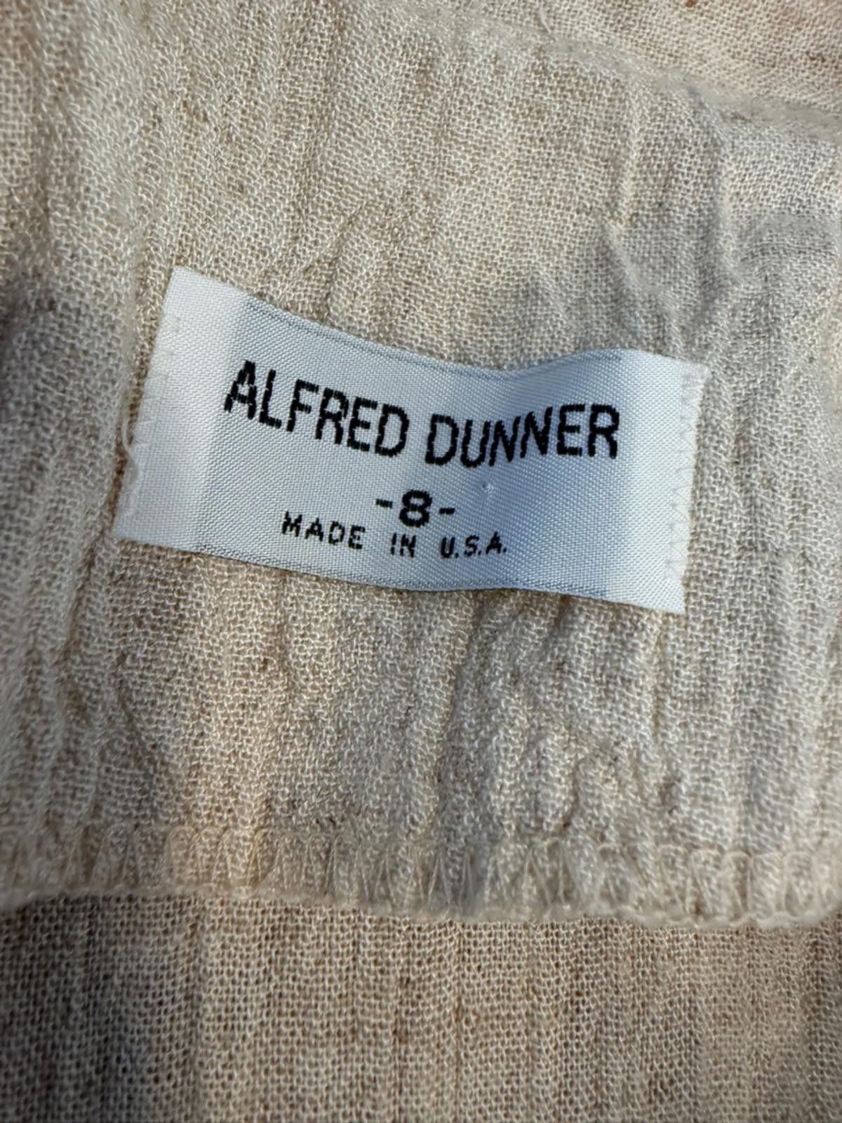 Other Alfred Dunner beige tan button front blazer jacket SZ 8 Size M / US 6-8 / IT 42-44 - 6 Thumbnail