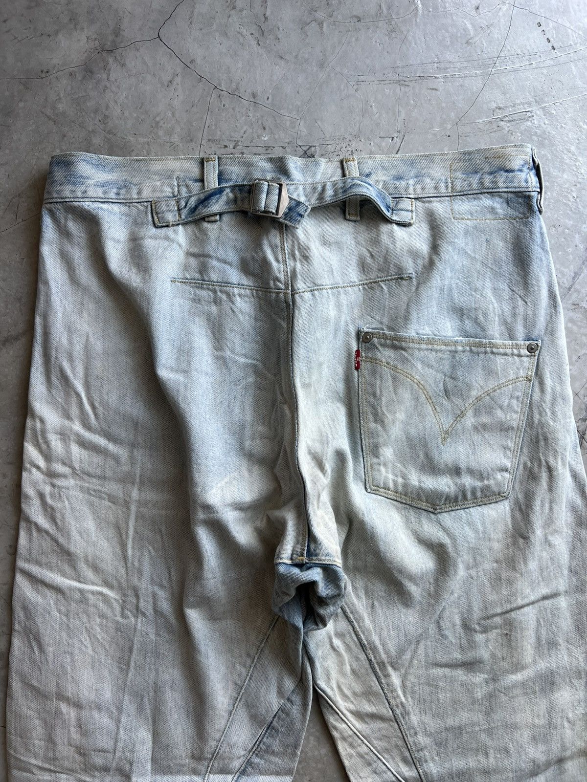 Levi's Levis Engineered Jeans Buckle Back Tag W34 Actual 36x34.5 Size US 34 / EU 50 - 7 Thumbnail