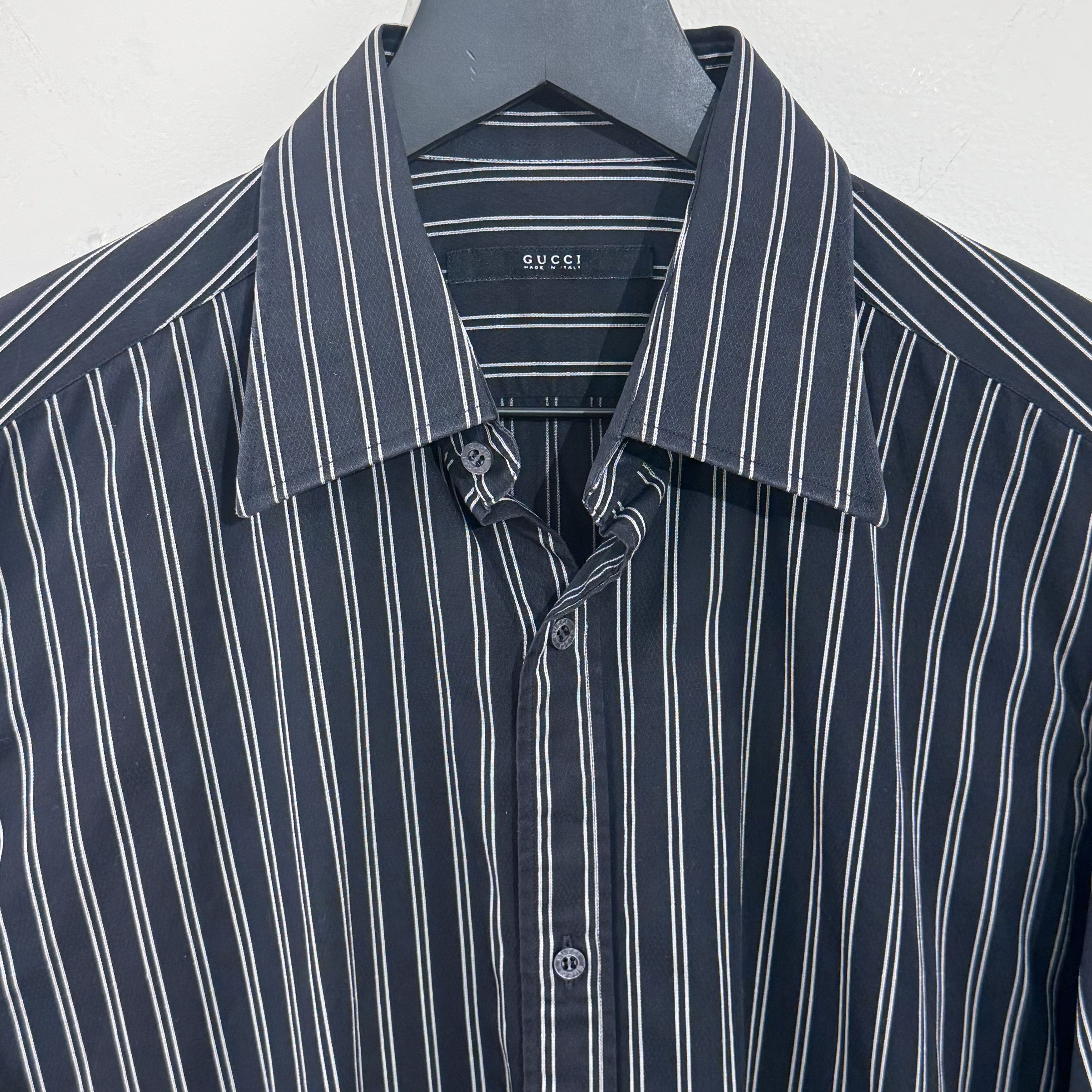 Gucci Gucci Stripe Long Sleeve Shirt Size US M / EU 48-50 / 2 - 2 Thumbnail
