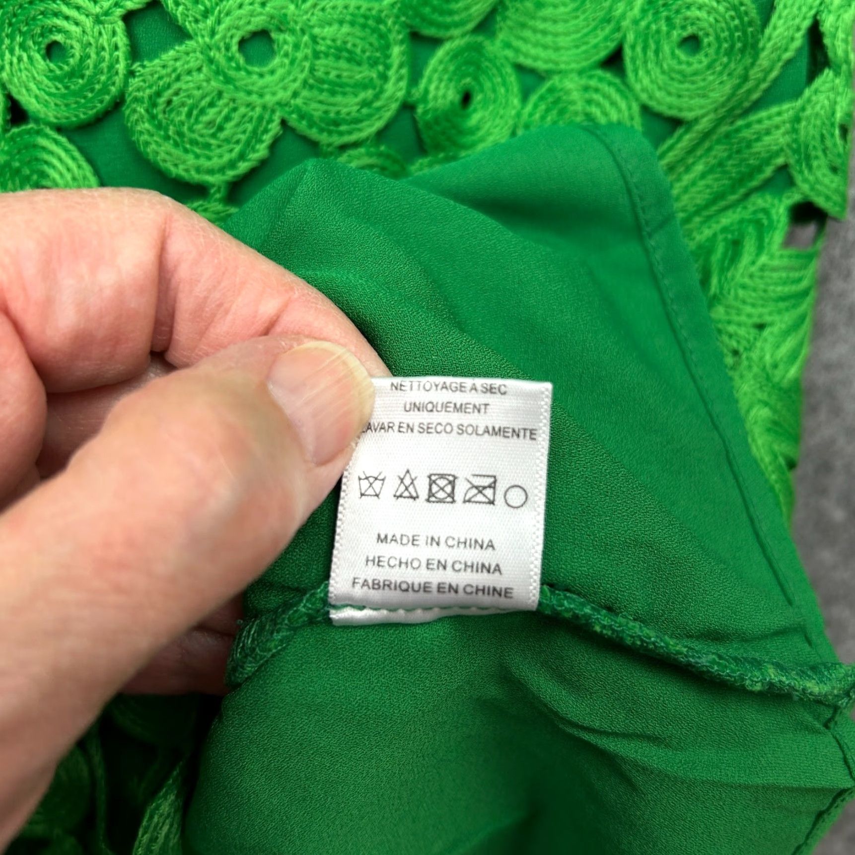 Adelyn Rae Dress Women Sleeveless Knit Lace Crochet Asymmetrical Hem Green  XS NWT Party Cocktail Knee