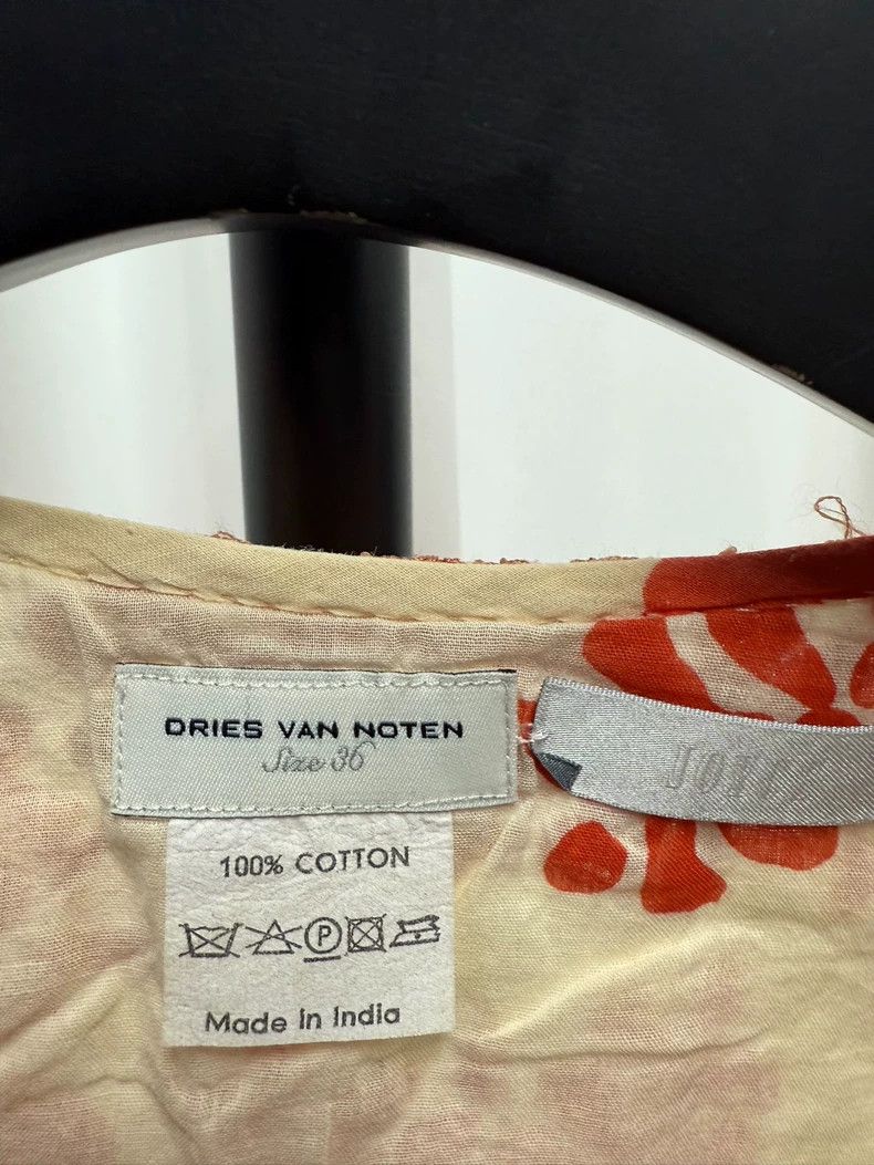 Dries Van Noten Dries van noten Embroidered stamen short sleeve 2503-Nextar Size XS / US 0-2 / IT 36-38 - 6 Thumbnail
