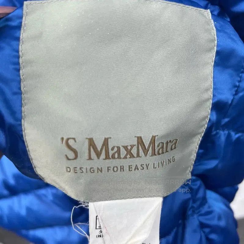 Max Mara MaxMara Women's Blue Down Jacket . Size XXS / US 00 / IT 34 - 3 Thumbnail