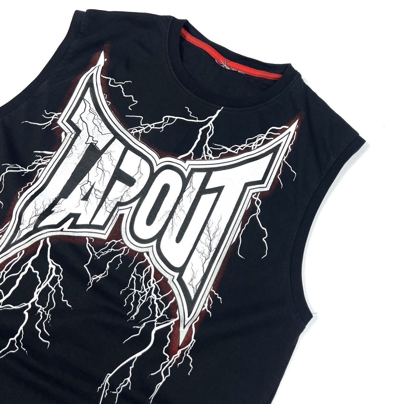Tapout × Vintage Vintage Tapout Big Logo Black Cotton T Shirt Men’s Size L Size US L / EU 52-54 / 3 - 7 Thumbnail