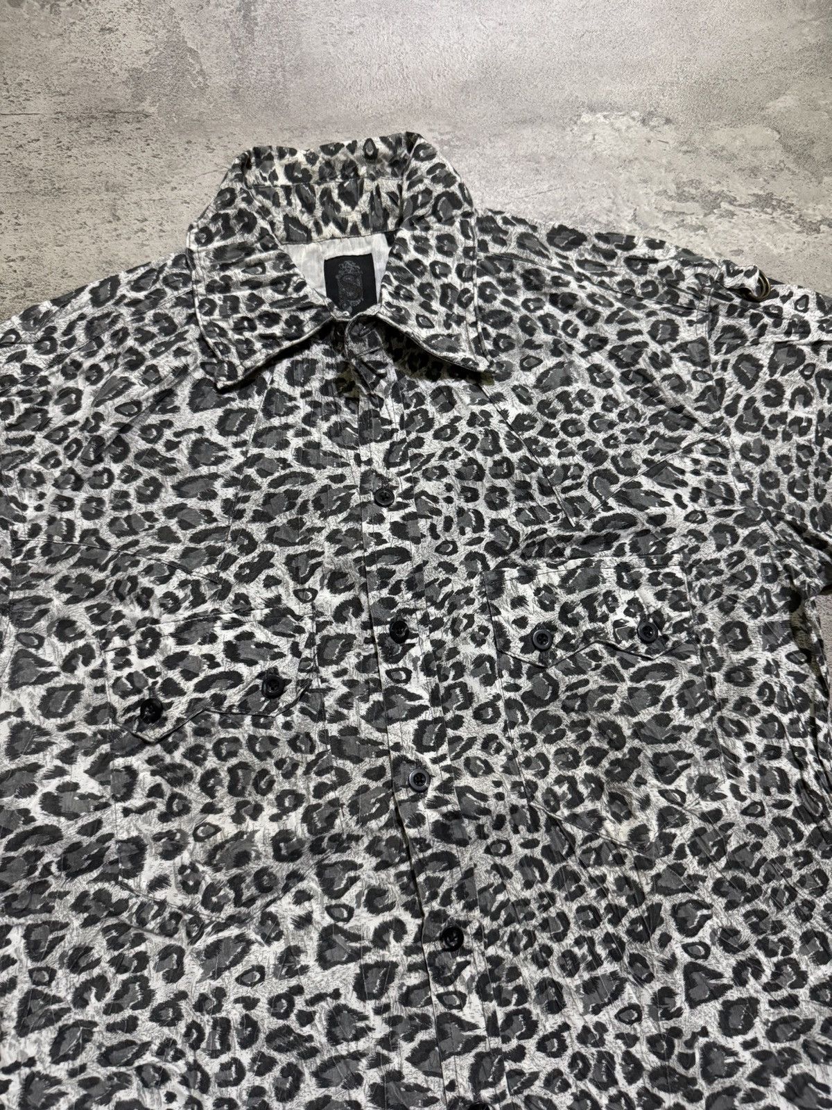 semanticdesign Semanticdesign Leopard Ifsixwasnine button shirt Size US M / EU 48-50 / 2 - 2 Thumbnail