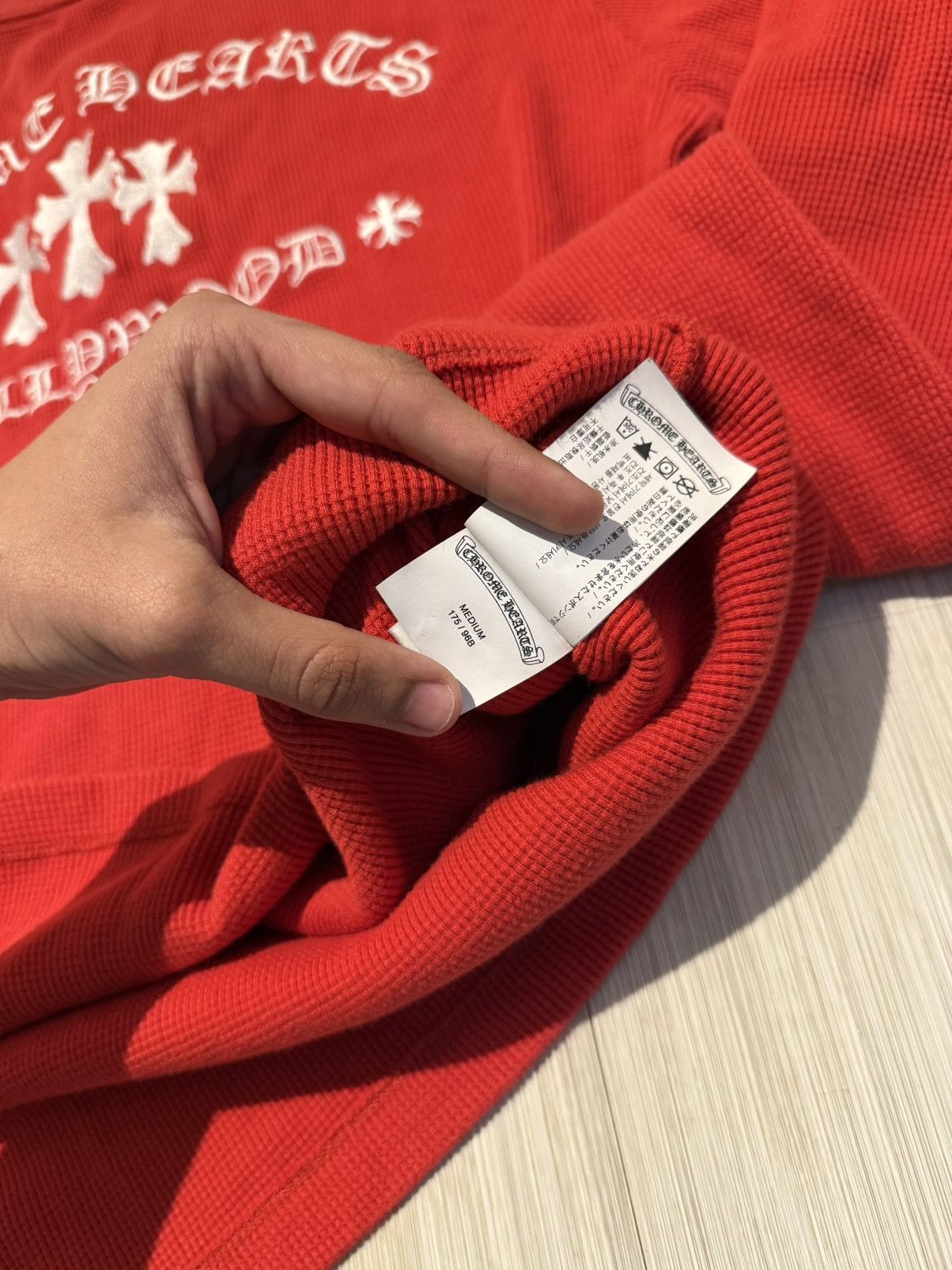 Chrome Hearts Chrome Hearts Triple Cross Thermal Henely Size US M / EU 48-50 / 2 - 5 Thumbnail