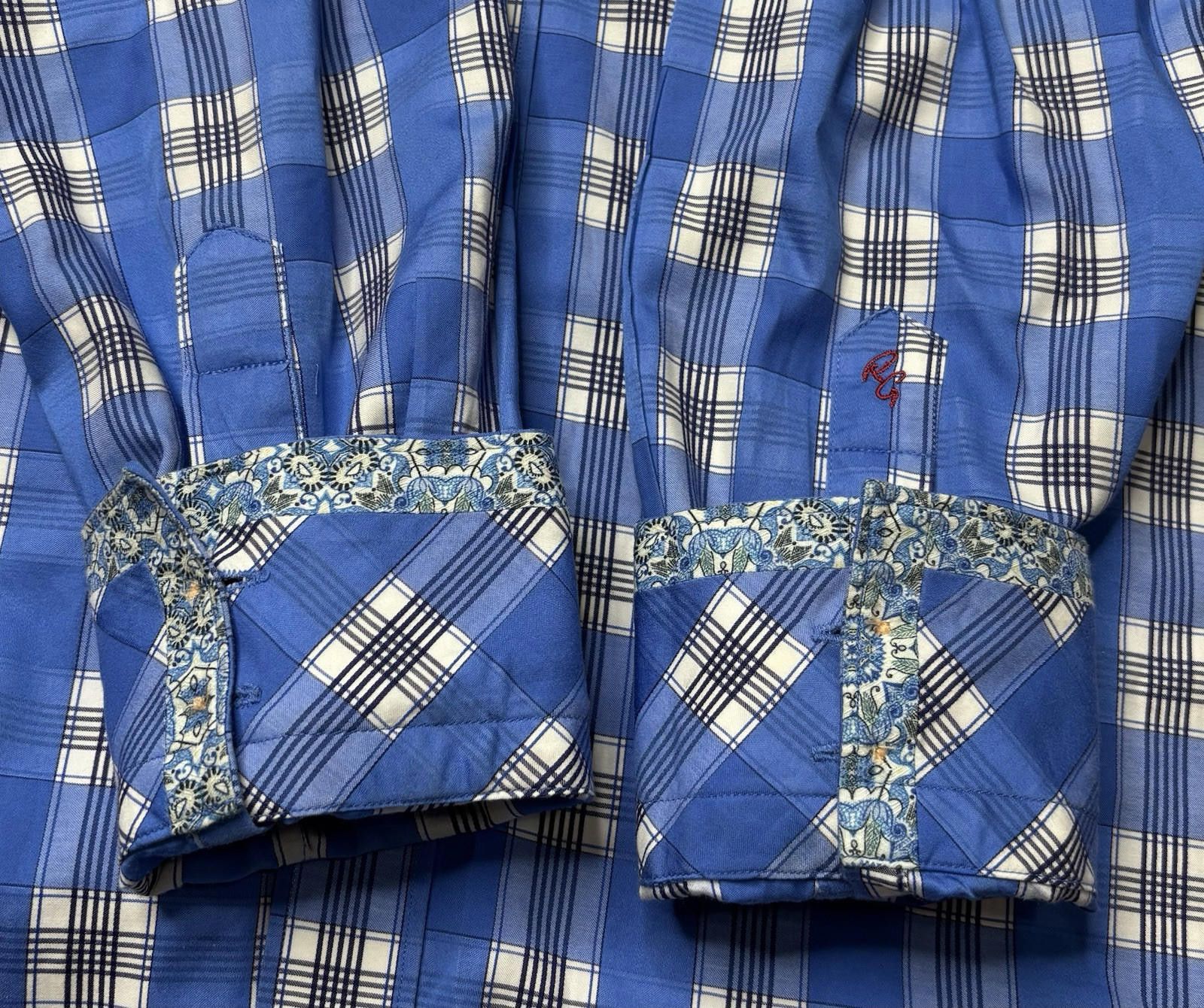 Robert Graham Robert Graham Exclusive Shirt Men's Small Classic Flip Cuff Size US S / EU 44-46 / 1 - 9 Thumbnail