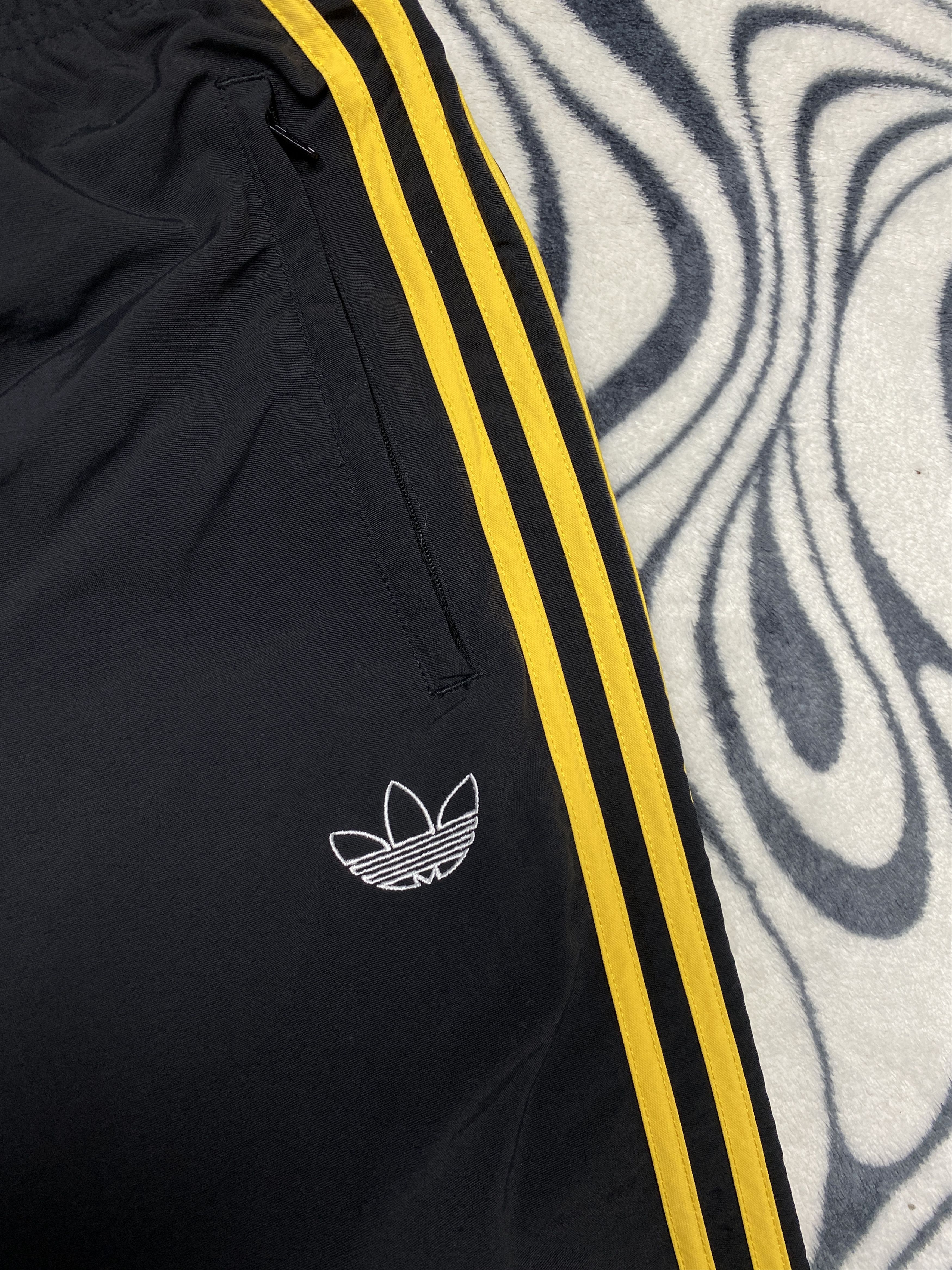 Adidas Adidas Mens Nylon Baggy Track Pants Drill Size US 34 / EU 50 - 3 Thumbnail