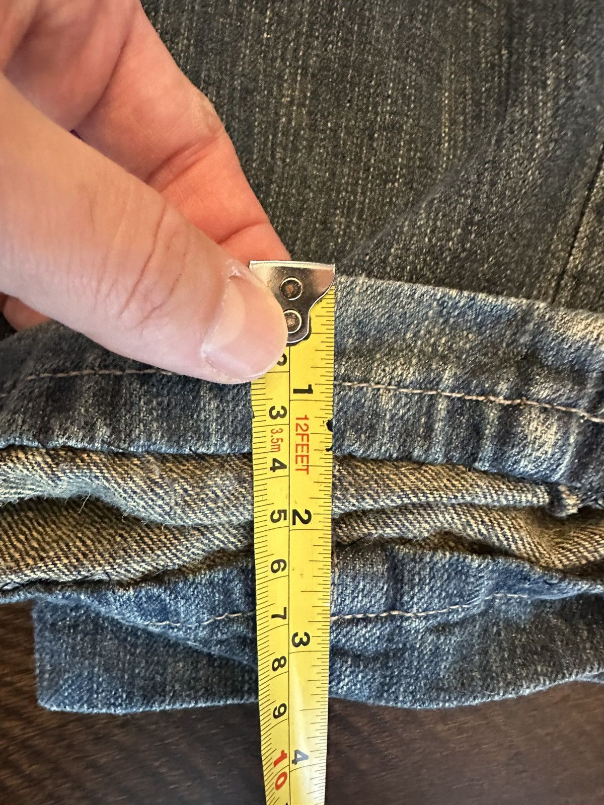 Diesel Diesel Men’s Jeans-Button Fly-Made in Italy-35x30.5-Hemmed Size US 35 - 11 Thumbnail