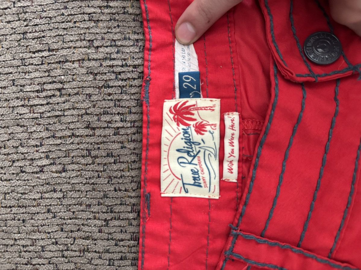 True Religion True Religion Red Shorts Size US 29 - 2 Thumbnail