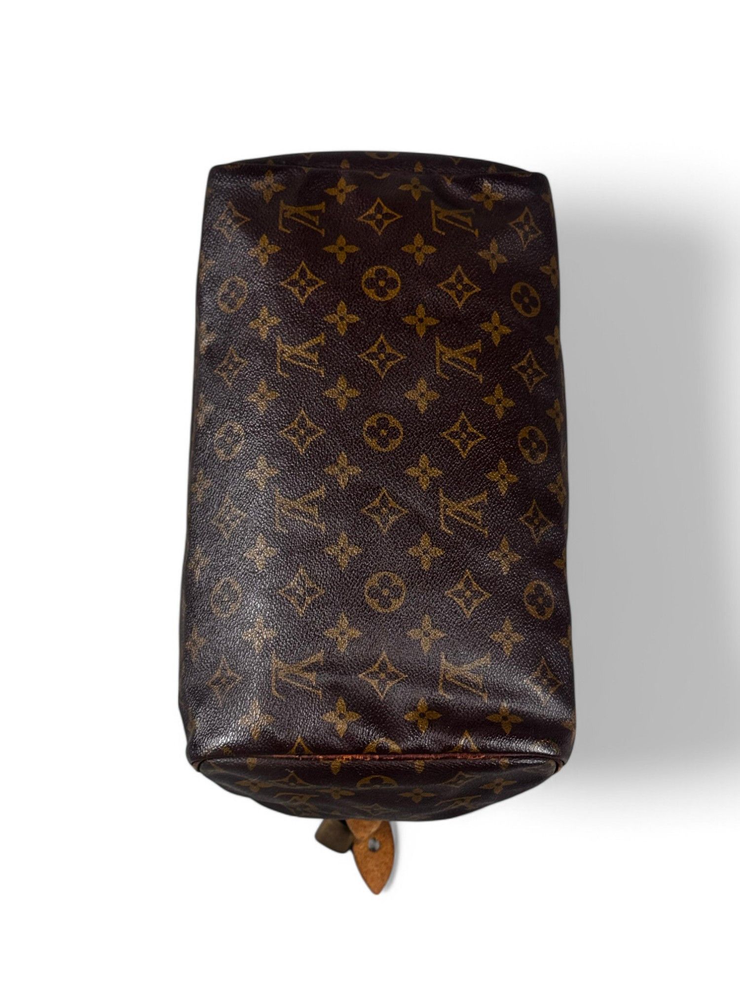 Louis Vuitton Louis Vuitton - Speedy 30 Vintage Brown Leather Handbag LV Size ONE SIZE - 6 Thumbnail