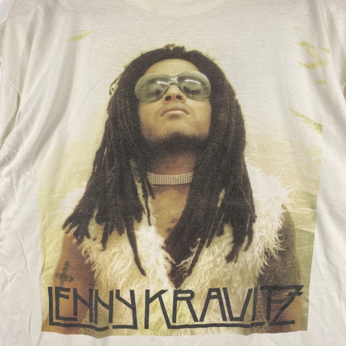 Band Tees Vintage 90's LENNY KRAVITZ Graphic Tee Shirt Large Size Size US L / EU 52-54 / 3 - 2 Thumbnail