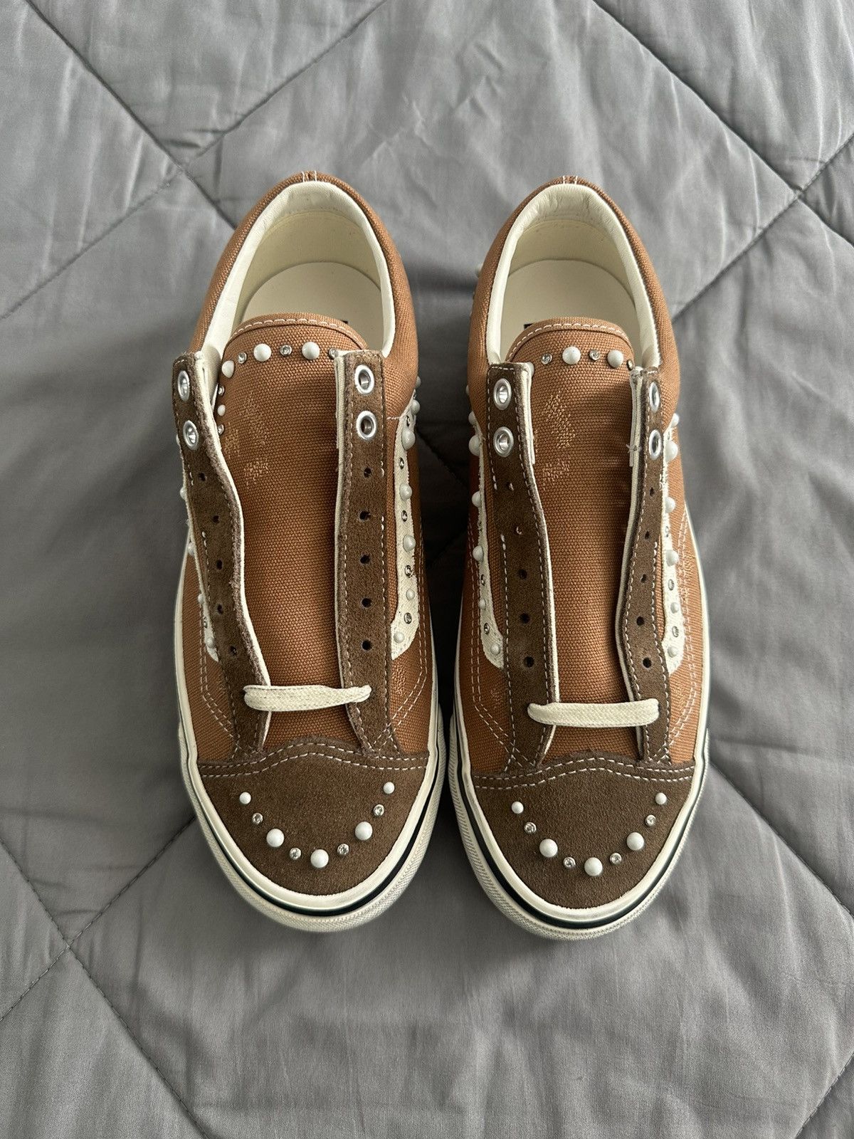 Vans Vans LX Old Skool 36 Pearlized Pack Vintage Cocoa Brown Size US 8 / EU 41 - 2 Thumbnail