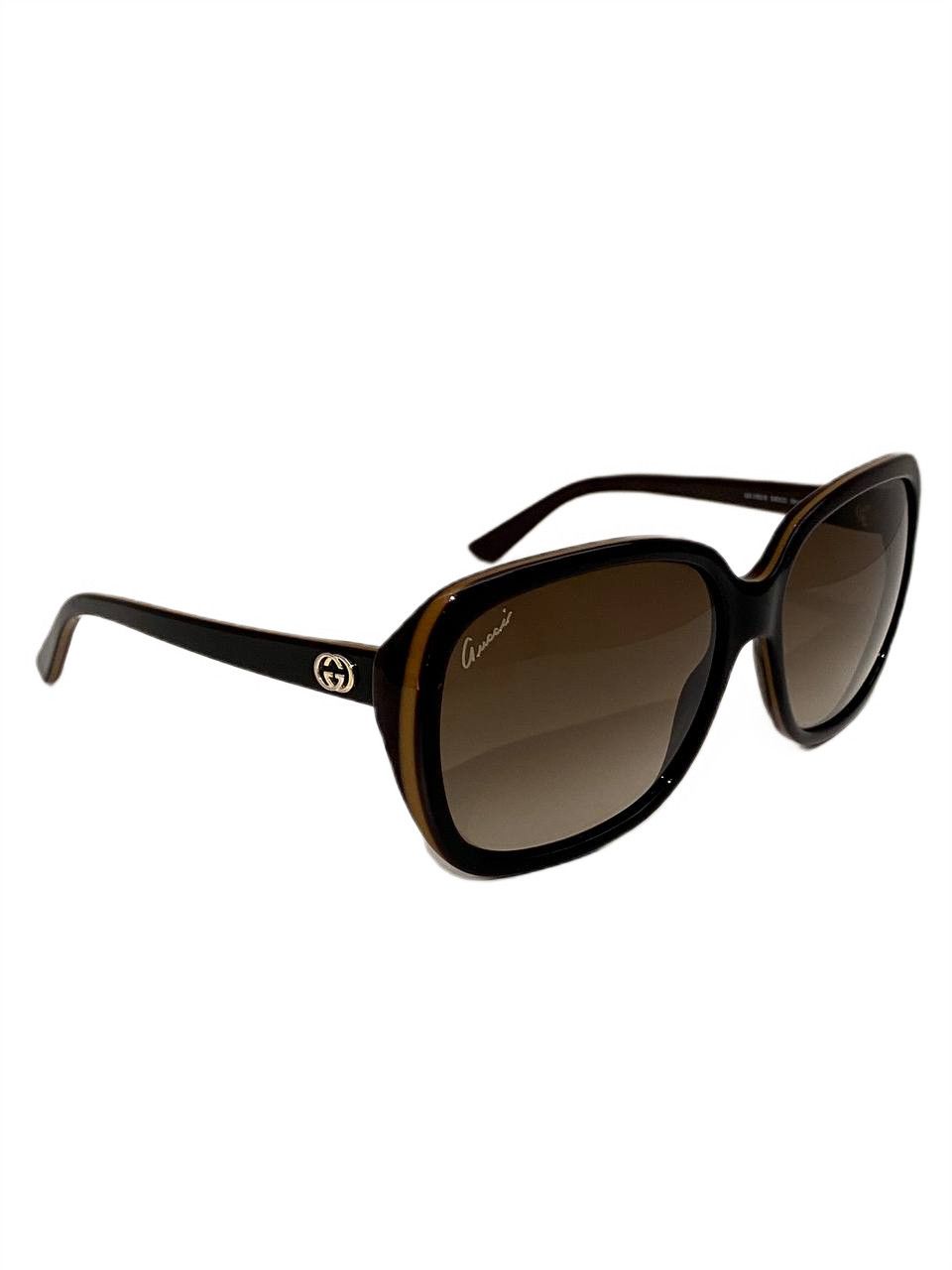 Gucci Gucci GG Logo Wellington Gradient Square Sunglasses Vintage Size ONE SIZE - 1 Thumbnail