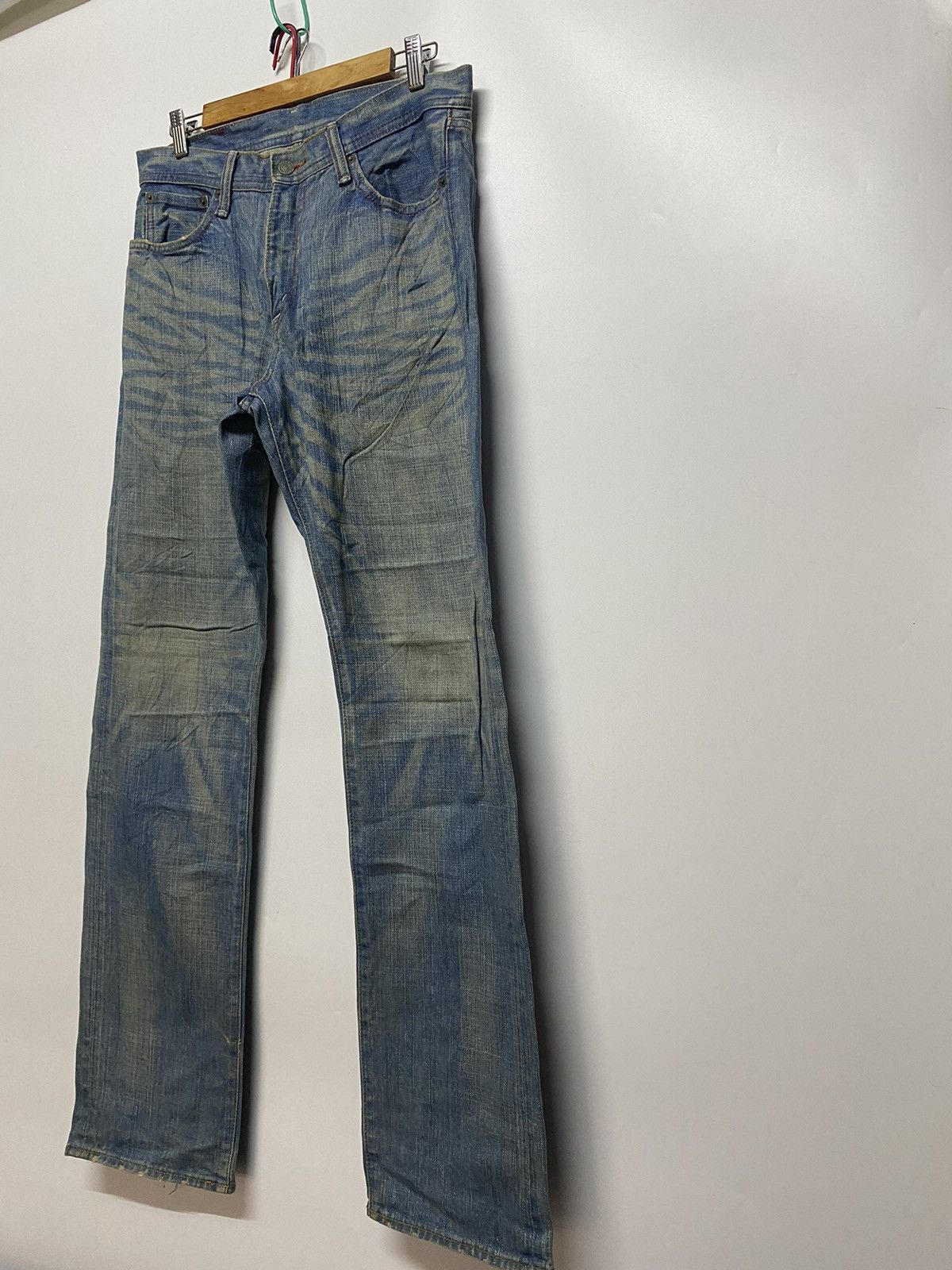 Designer × Japanese Brand GLHEART Japanese Brand Distressed Denim Jeans Limited Editio Size US 34 / EU 50 - 4 Thumbnail