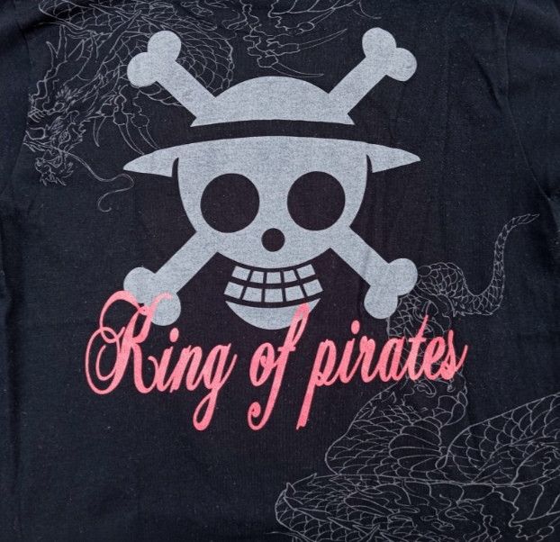 One Piece One Piece - Luffy Anime Comic Tshirt 🎌 embroidery 🪡🧵 Size US M / EU 48-50 / 2 - 4 Thumbnail