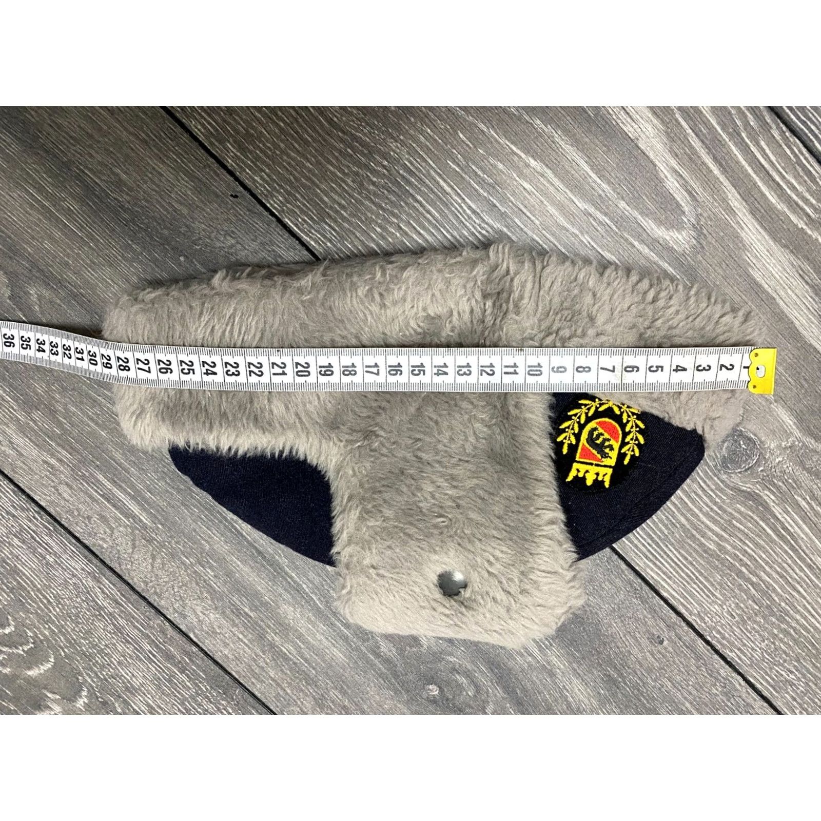 Vintage Louis Zimmermann AG Mutzenfabrik Bern Marzili Wool Hat 56 Gray - Swiss Army Bern Winter Wool Hat - 90s Style Mens Boys Mens Size ONE SIZE - 6 Thumbnail