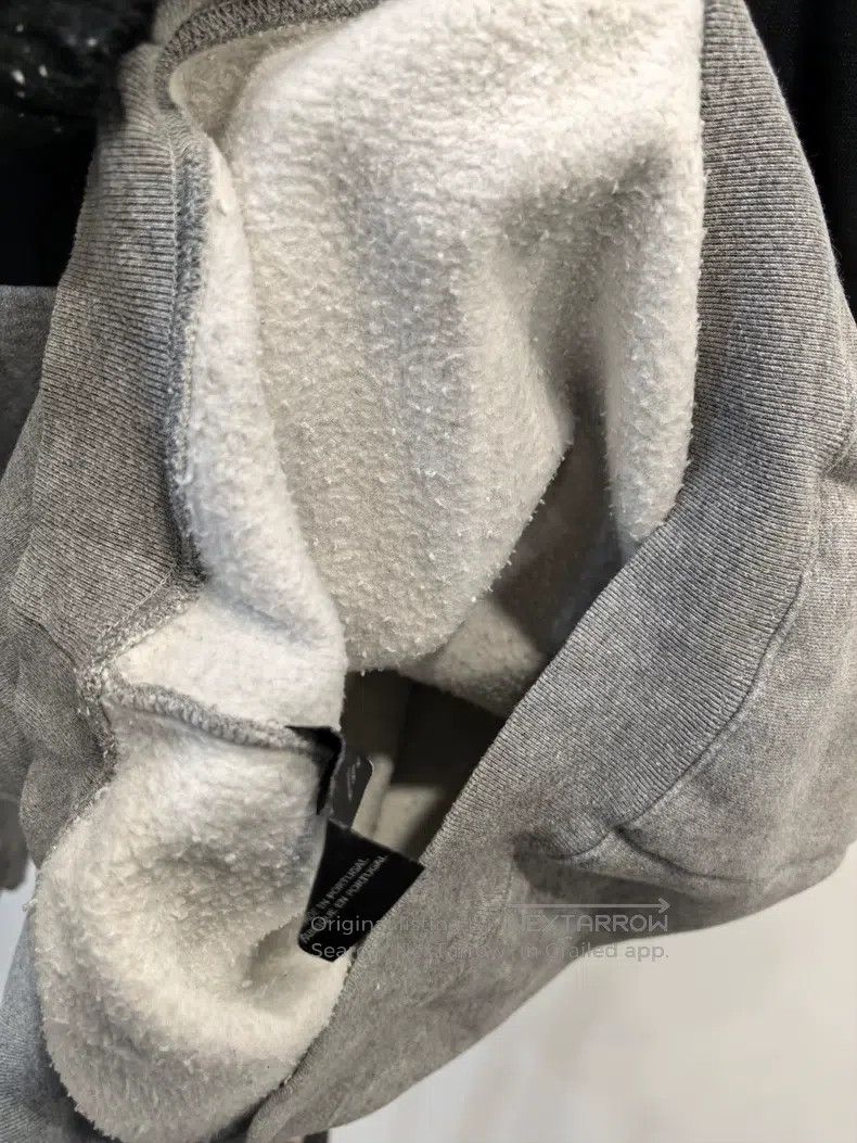 Vetements Vetements Black and Grey Color Blocked Sweatshirt Size US M / EU 48-50 / 2 - 8 Thumbnail