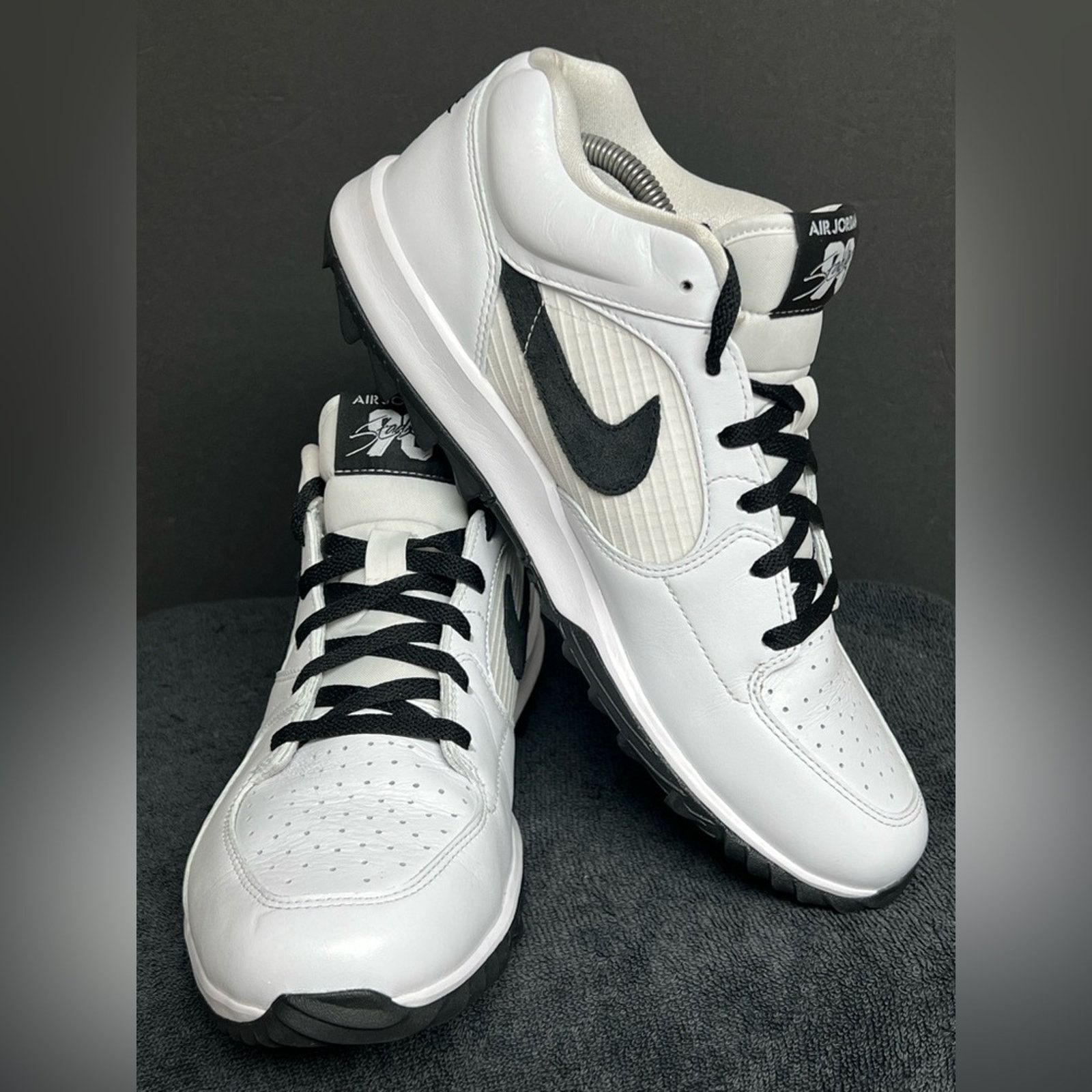Nike Air Jordan Stadium 90 Golf SAMPLE PE - Size 10.5 RARE Size US 10.5 / EU 43-44 - 3 Thumbnail