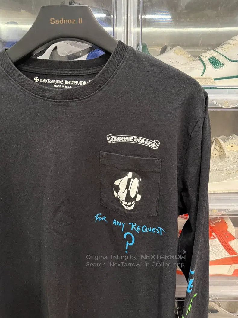 Chrome Hearts CHROME HEARTS Size L Graffiti black long sleeves Size US L / EU 52-54 / 3 - 2 Thumbnail