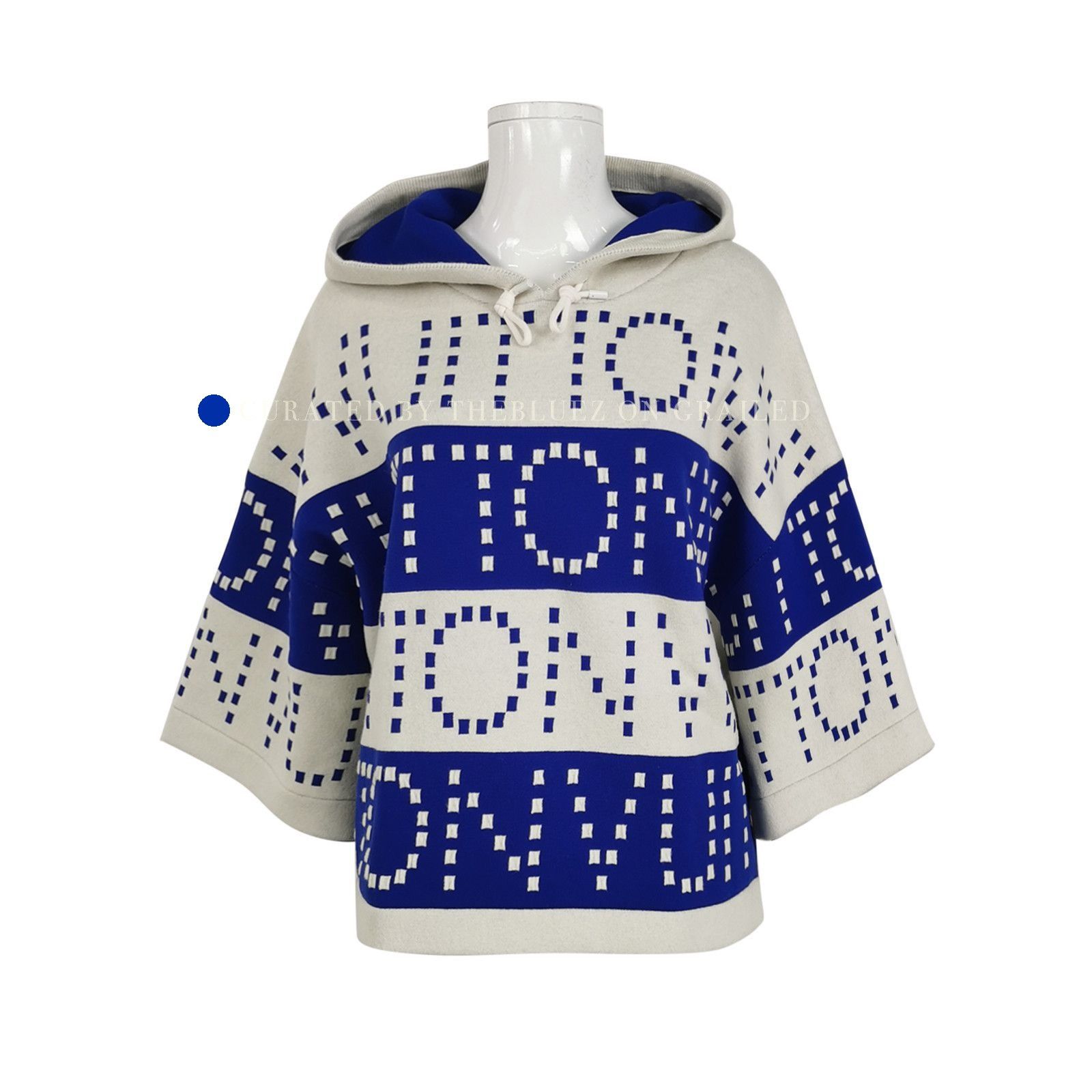 Louis Vuitton Logo Hooded Knit Sweater in Multi Size US M / EU 48-50 / 2 - 1 Thumbnail