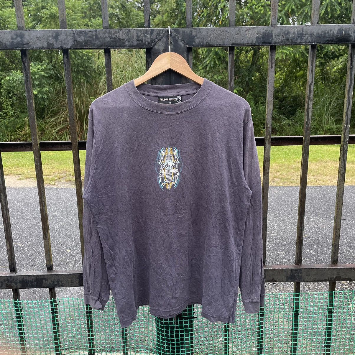Vintage 🔥Vintage Hawaiin T&C Surf Big Logo Surfing Tee Size US XL / EU 56 / 4 - 4 Thumbnail