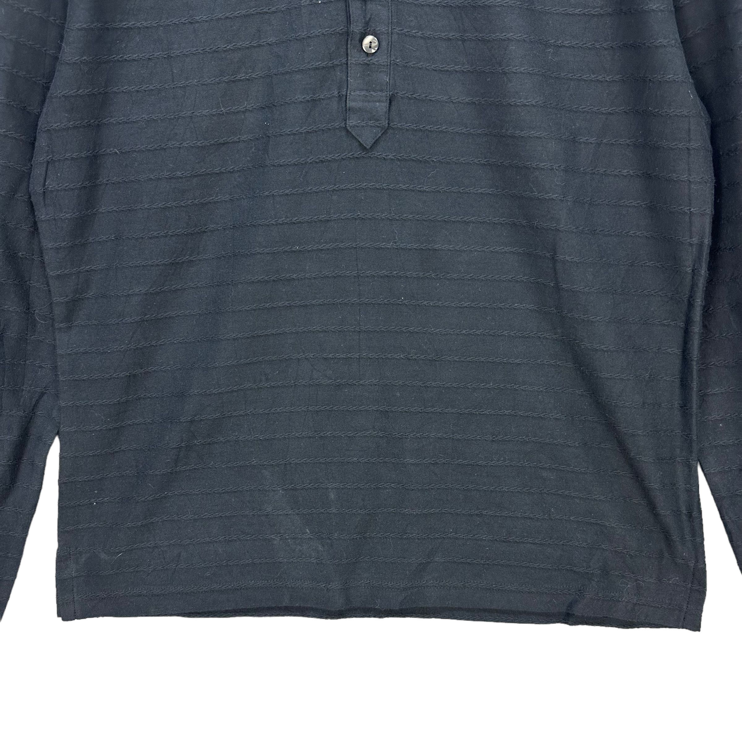 Vintage CROCODILE LONG SLEEVE POLO SHIRT #7703-166 Size US L / EU 52-54 / 3 - 3 Thumbnail