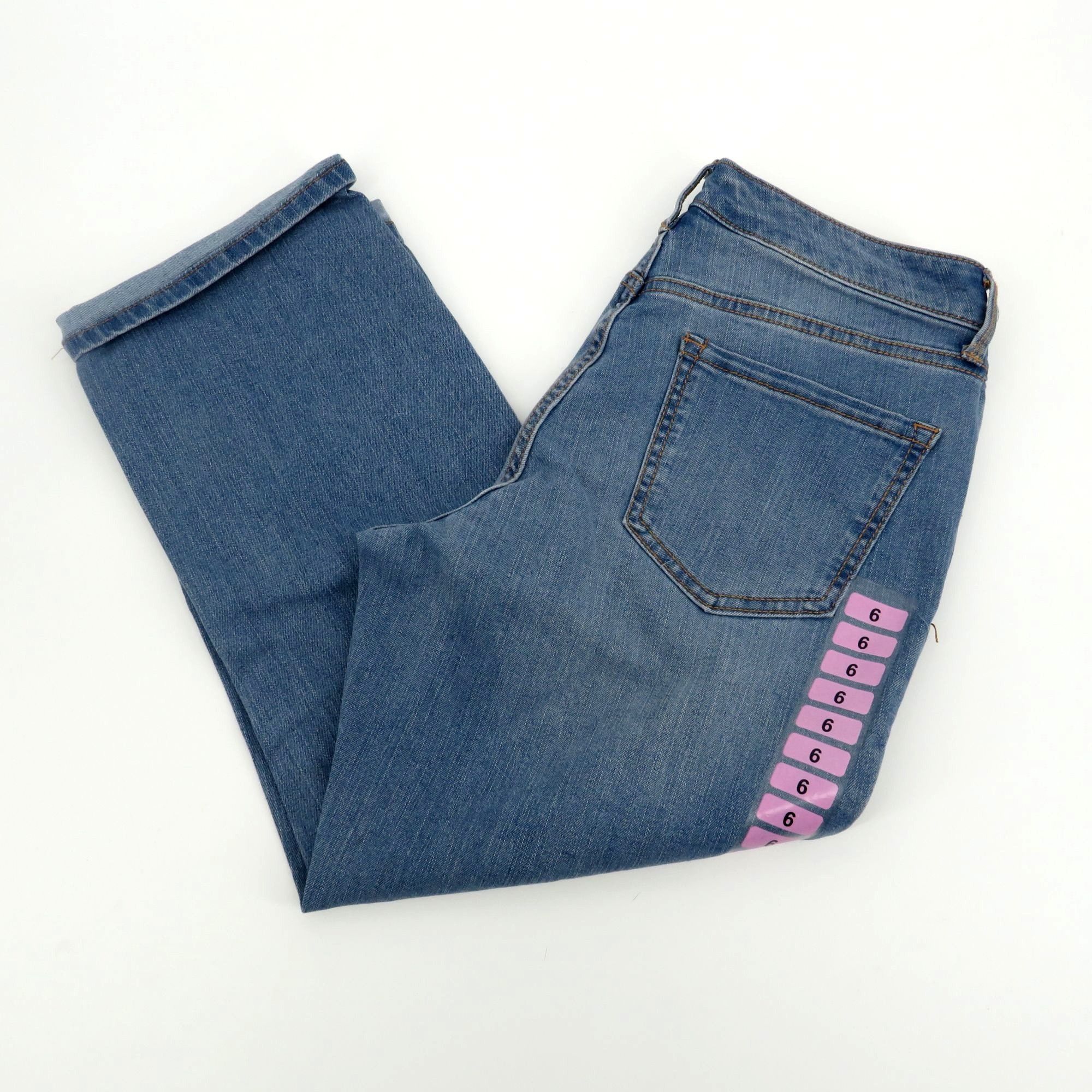 Nine West Nine West Womens Blue Denim Jeans Size 6 Straight Fit Casual Size 28" / US 6 / IT 42 - 1 Thumbnail