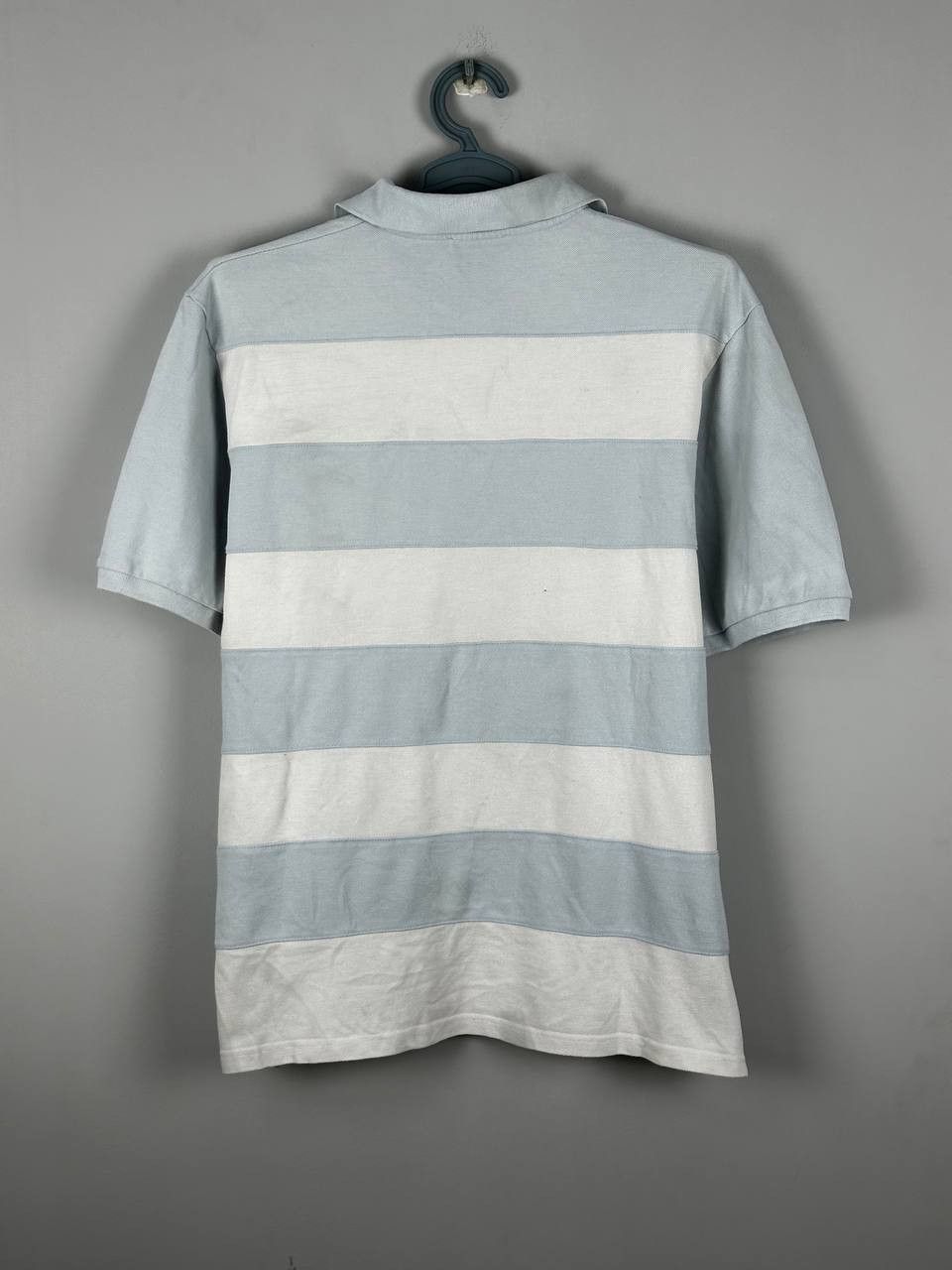 Yves Saint Laurent Vintage Yves Saint Laurent YSL Polo Blue White Mini Logo Size US XL / EU 56 / 4 - 10 Thumbnail