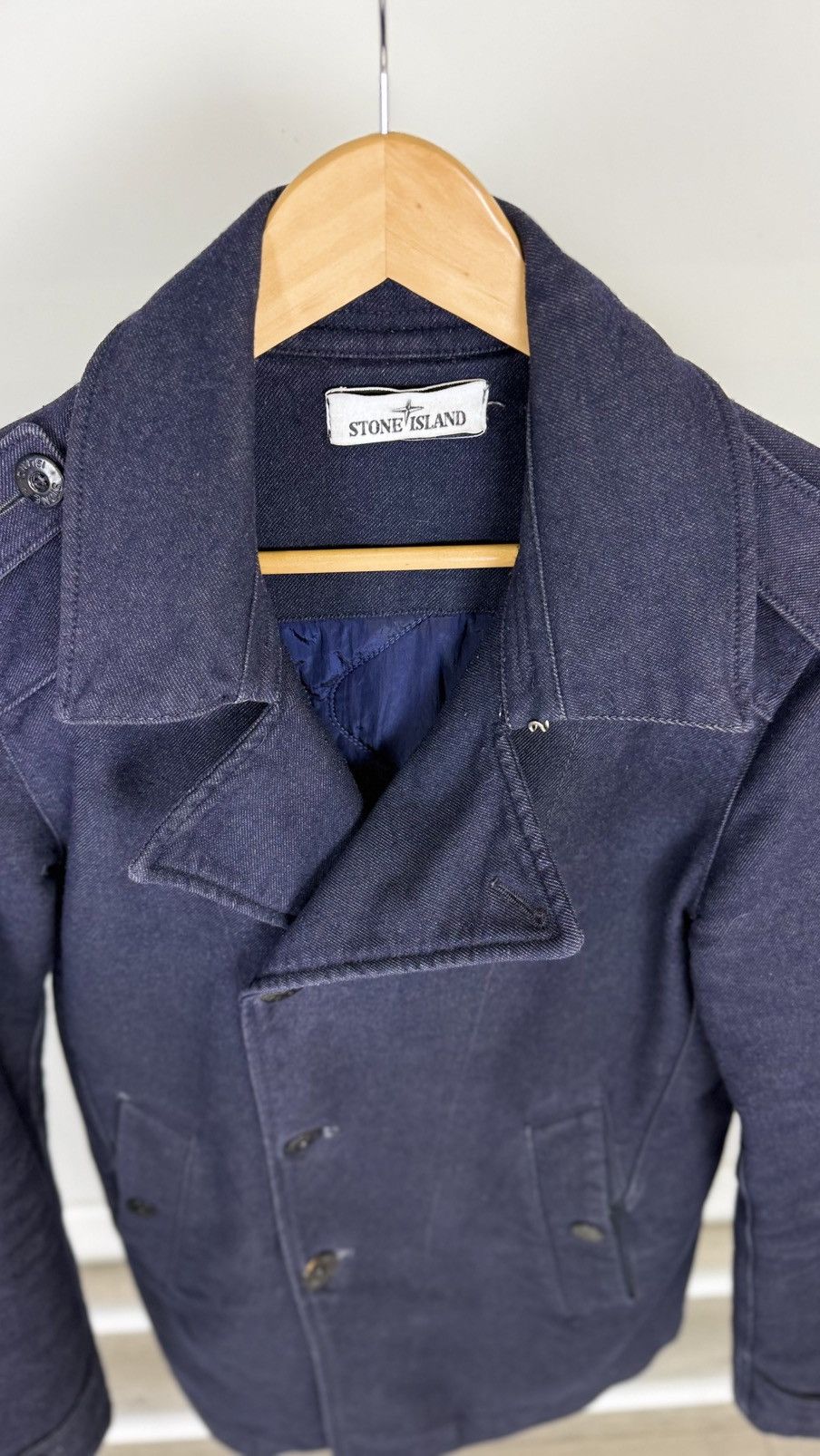 Stone Island Stone Island Saia Doppia Faccia Wool Coat Jacket Size US S / EU 44-46 / 1 - 3 Thumbnail