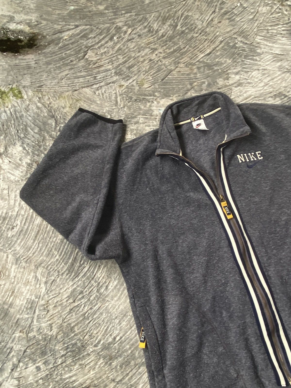 Vintage 🔥BINDING NOW 🔥Vintage 90s Nike Polartec Fleece Zipper Size US L / EU 52-54 / 3 - 4 Thumbnail