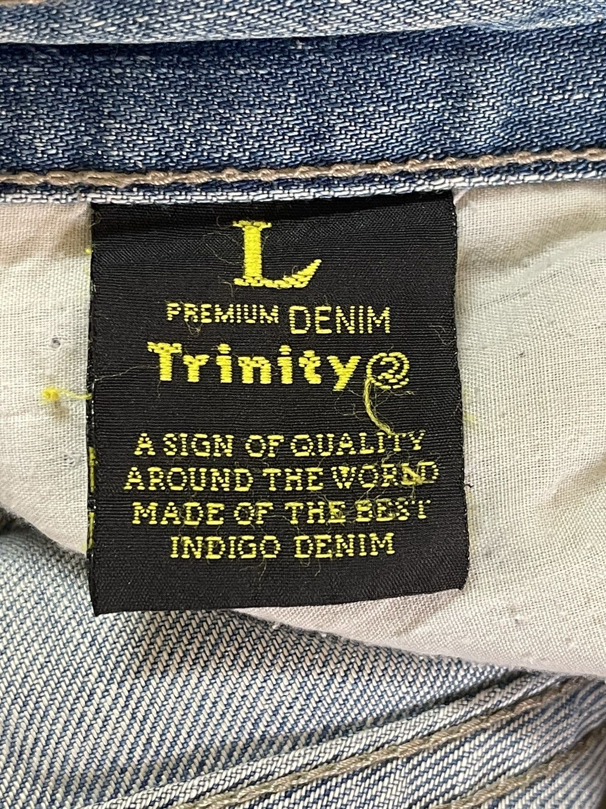 If Six Was Nine Vintage Japanese Brand Mud Faded Wash Distress Flare Jeans Size US 31 - 9 Thumbnail