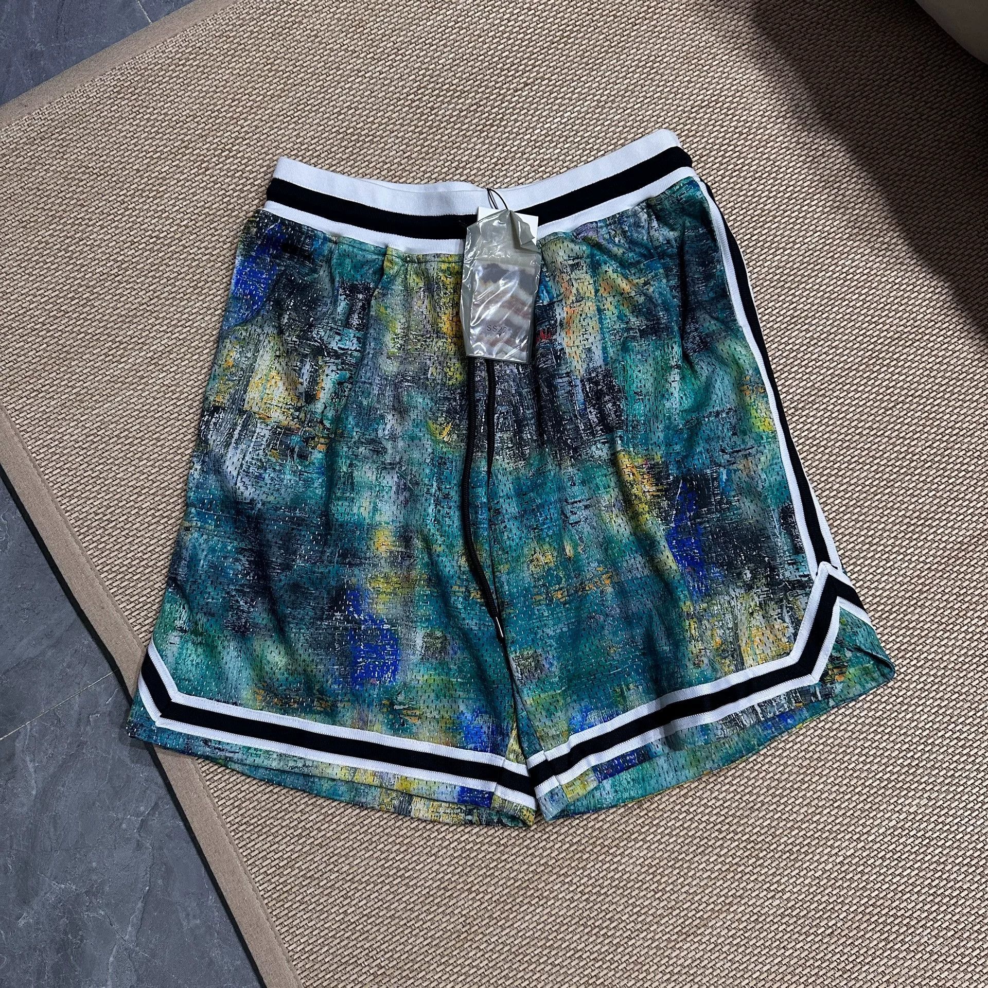 John Elliott John Elliott Game Diamond Cut Shorts Size US 28 / EU 44 - 1 Thumbnail